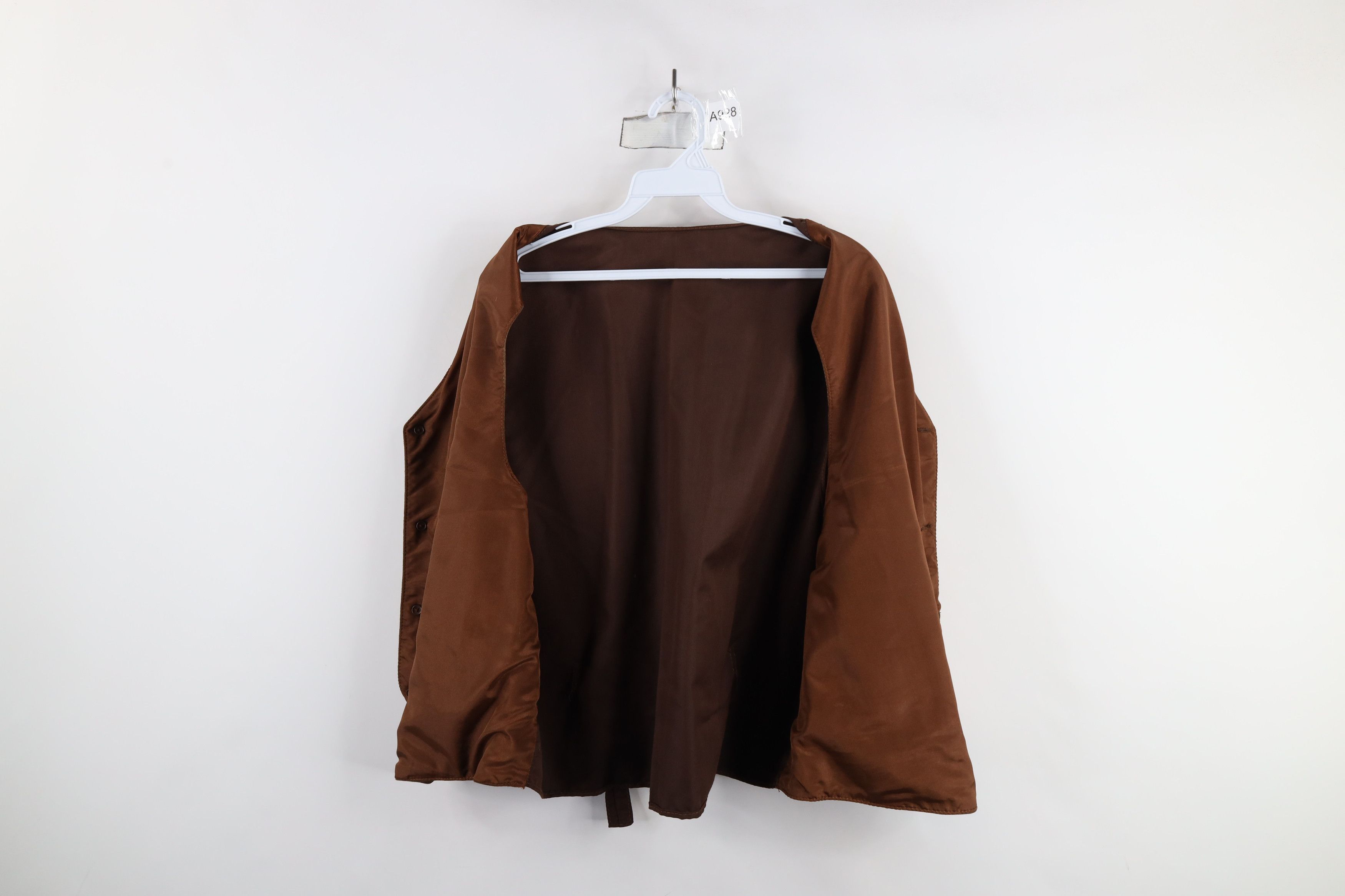 Vintage Vintage 90s Streetwear Suede Leather Buckle Back Vest Jacket Size US XXL / EU 58 / 5 - 9 Thumbnail
