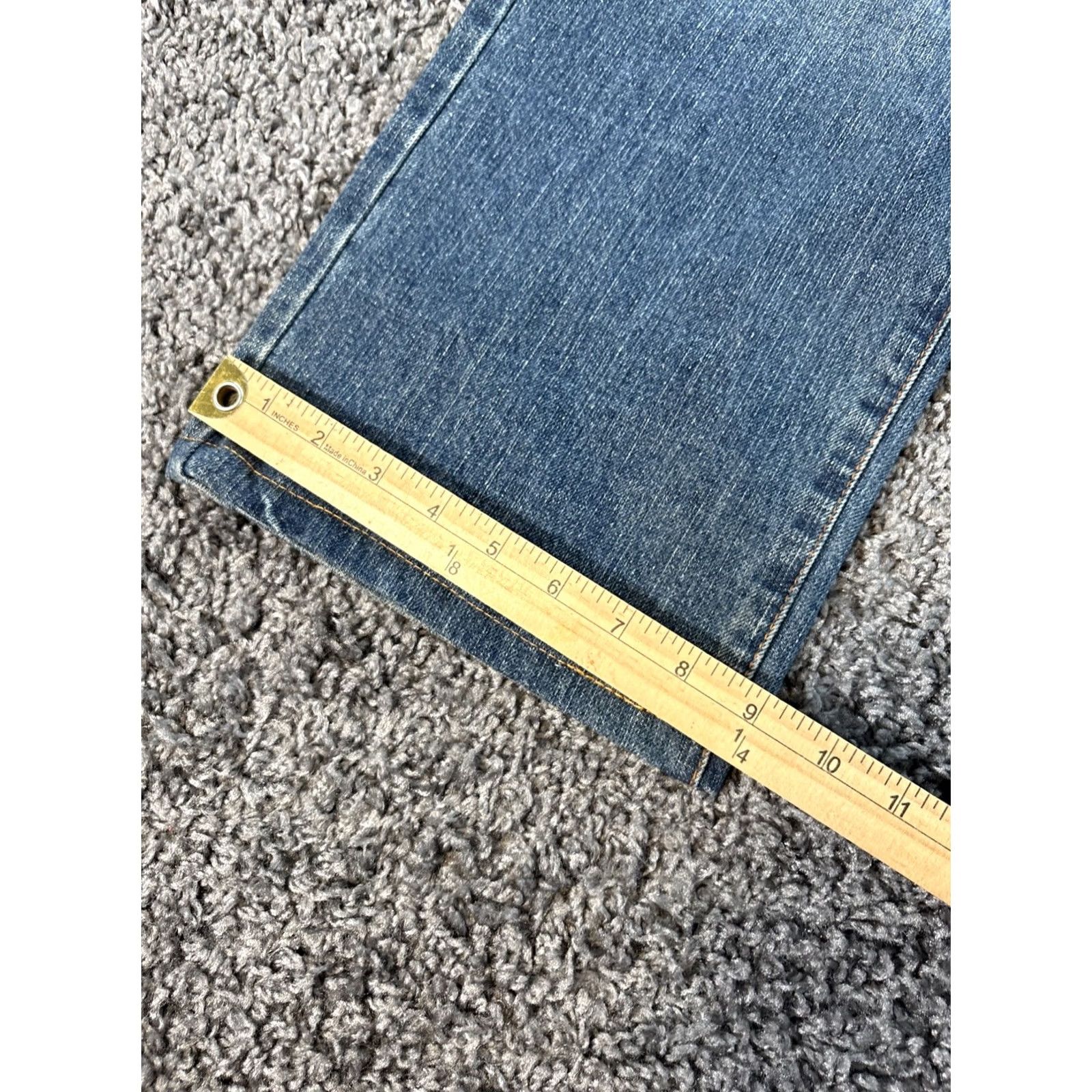 Phat Farm VINTAGE Phat Farm Jeans Mens 34x28 Dark Wash Embroidered Distressed 90s Size US 34 / EU 50 - 3 Thumbnail