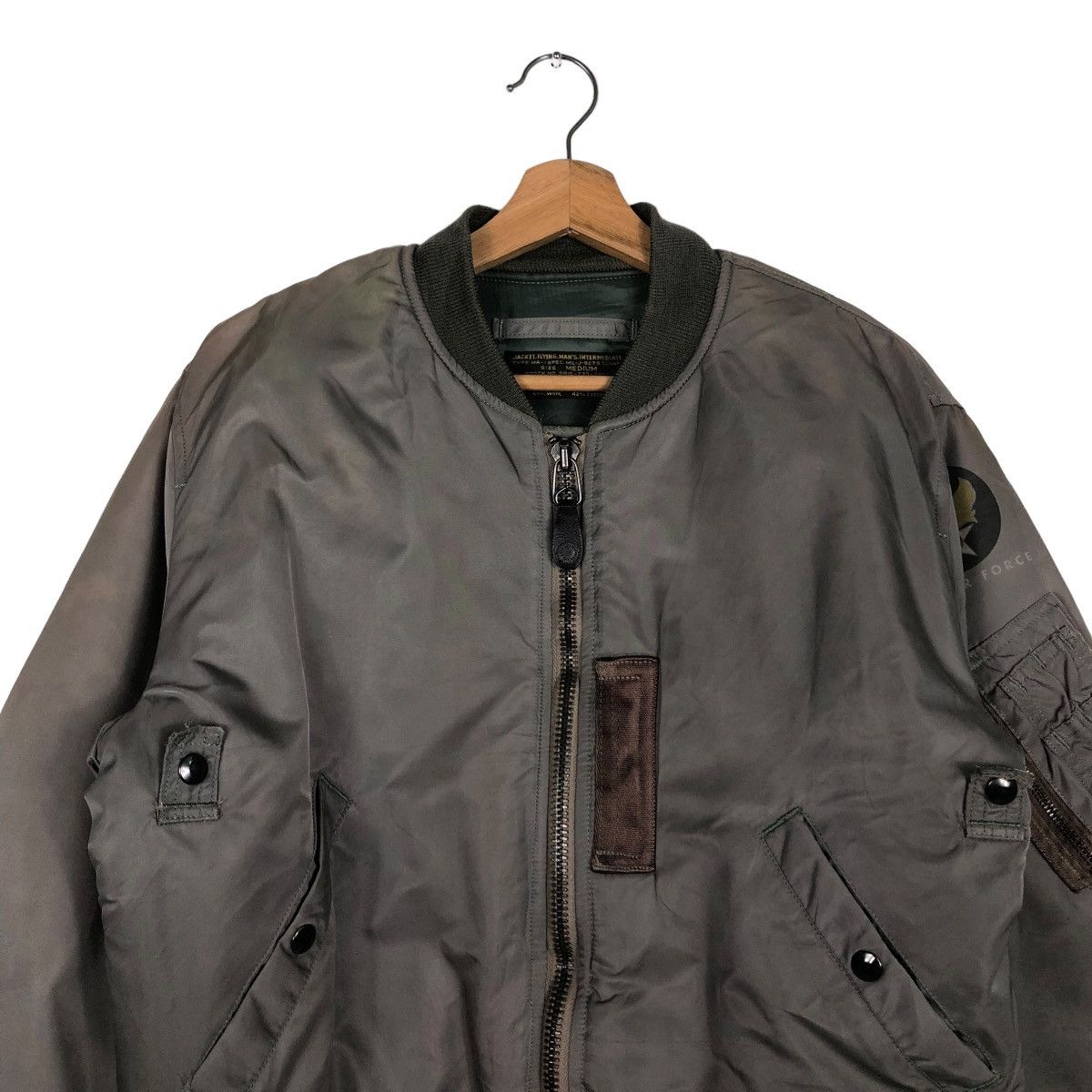 Buzz Rickson's 🔥VINTAGE MA-1 BOMBER JACKET BUZZ RICKSON TOYO ENTERPRISE Size US M / EU 48-50 / 2 - 6 Thumbnail