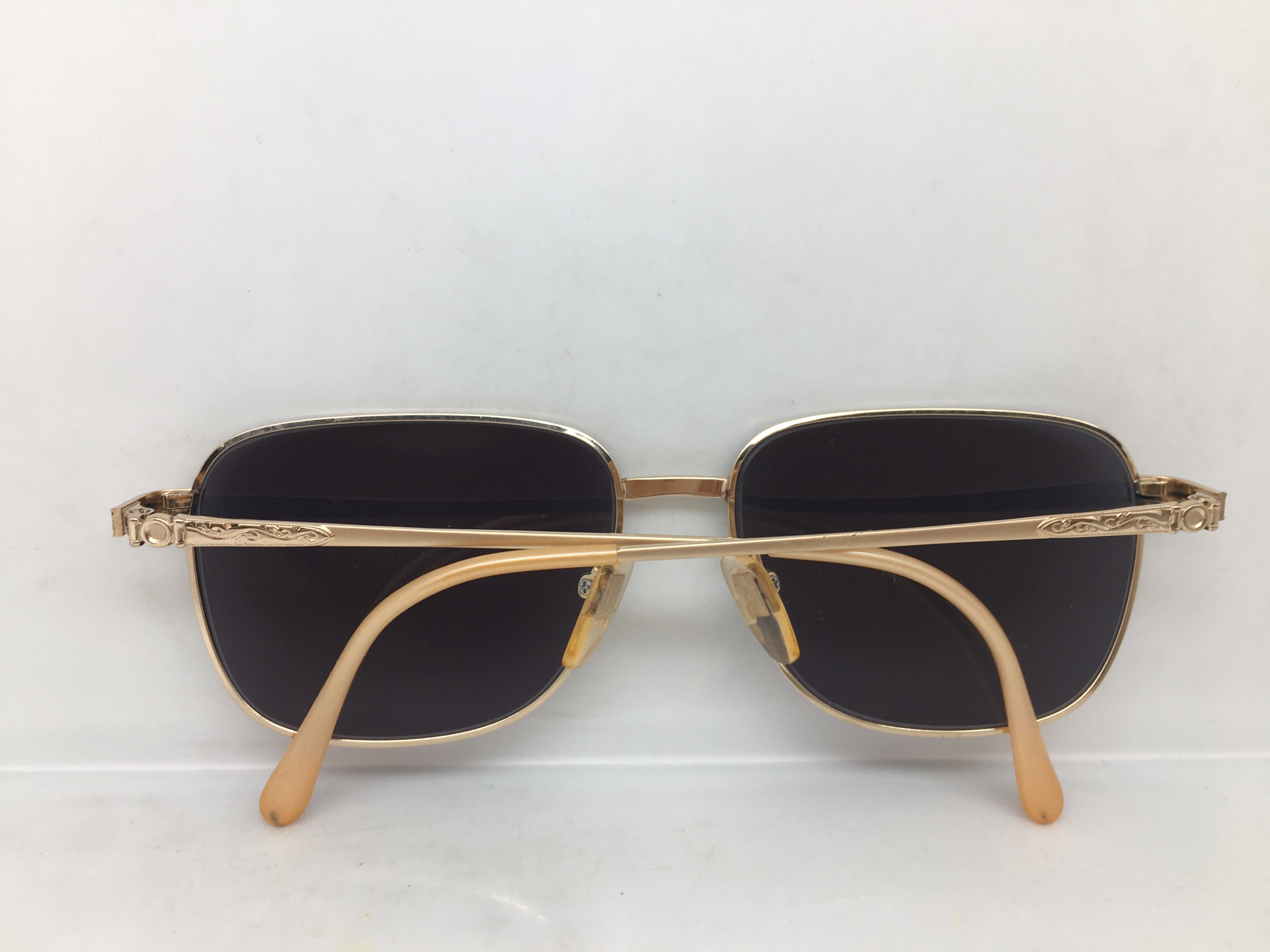 Vintage Vintage Arch of Triumph 18KGP Sunglasses Frame Size ONE SIZE - 9 Thumbnail