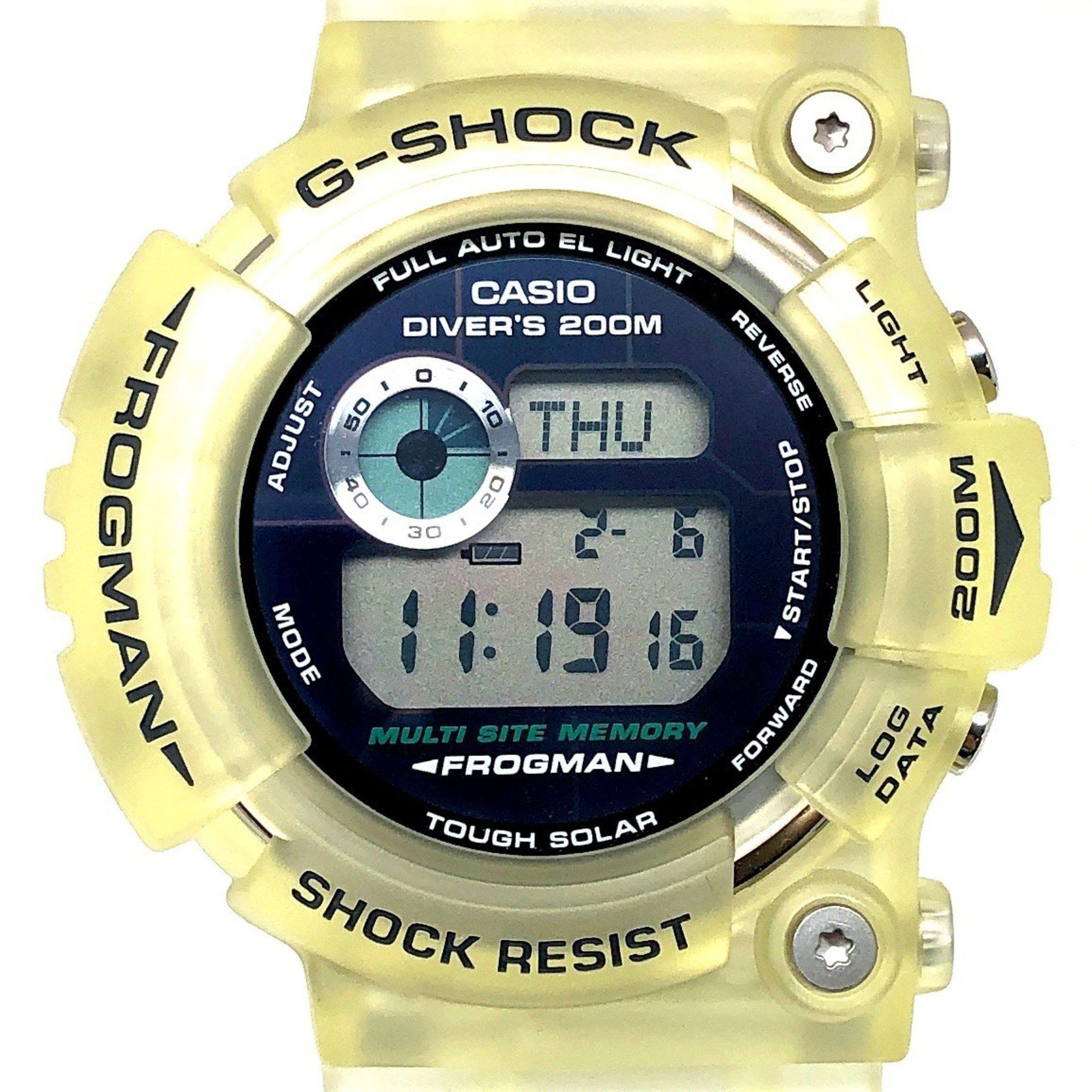G-SHOCK CASIO Watch GW-202AK-7 FROGMAN Irukuji 2002 Tough Solar