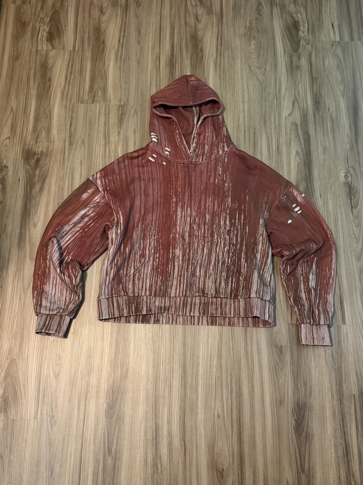 Other Geaksx "Blood" hoodie from the “The cold” line Size US M / EU 48-50 / 2 - 1 Thumbnail