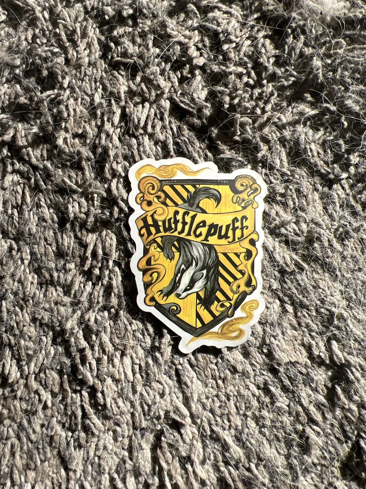 Hypebeast Harry Potter Hufflepuff Sticker Size ONE SIZE - 1 Thumbnail