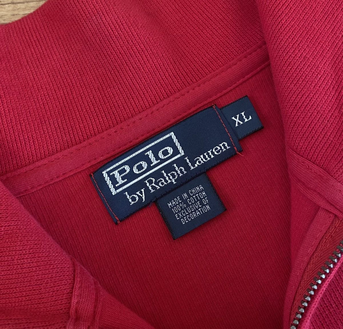 Polo Ralph Lauren Polo Ralph Lauren Half Zip Sweetshirt x Vintage x Old Money Size US XL / EU 56 / 4 - 5 Thumbnail