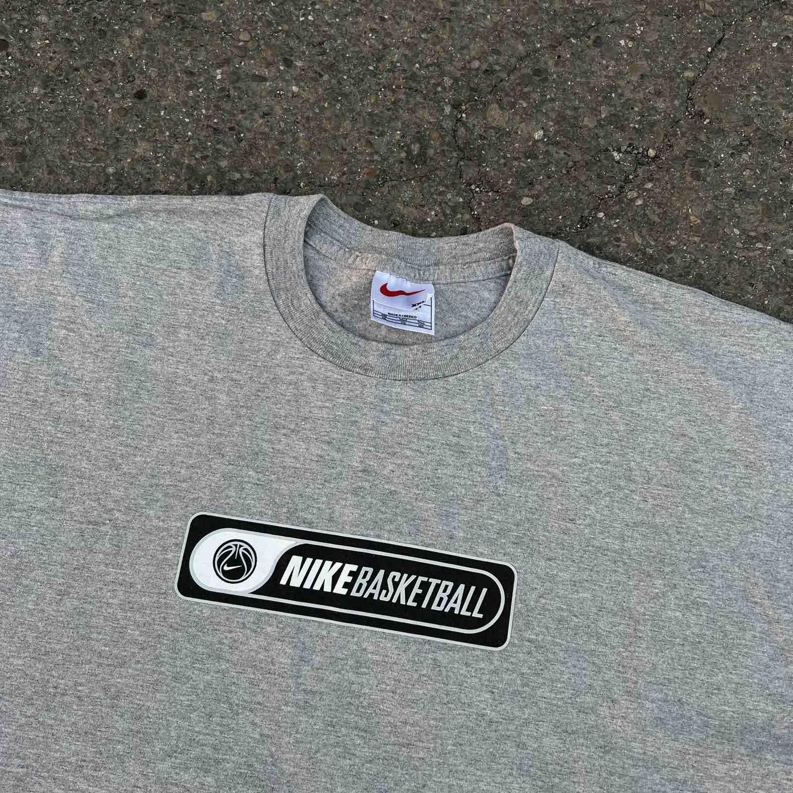 Vintage VINTAGE NIKE BASKET BALL TEE SZ XXL Size US XXL / EU 58 / 5 - 2 Thumbnail