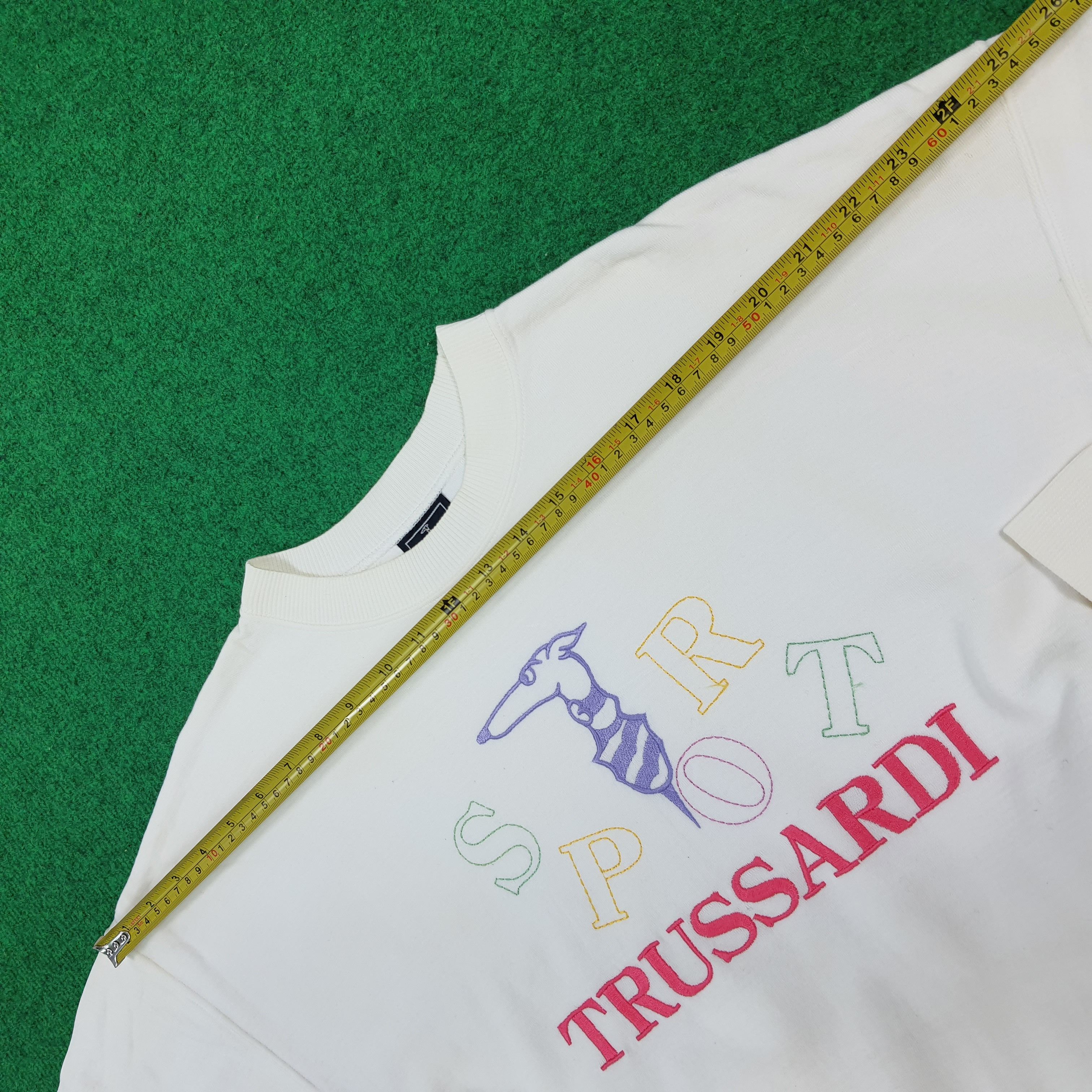 Trussardi Vintage Trussardi Sport Designer Pullover C308N20 Size US M / EU 48-50 / 2 - 9 Thumbnail