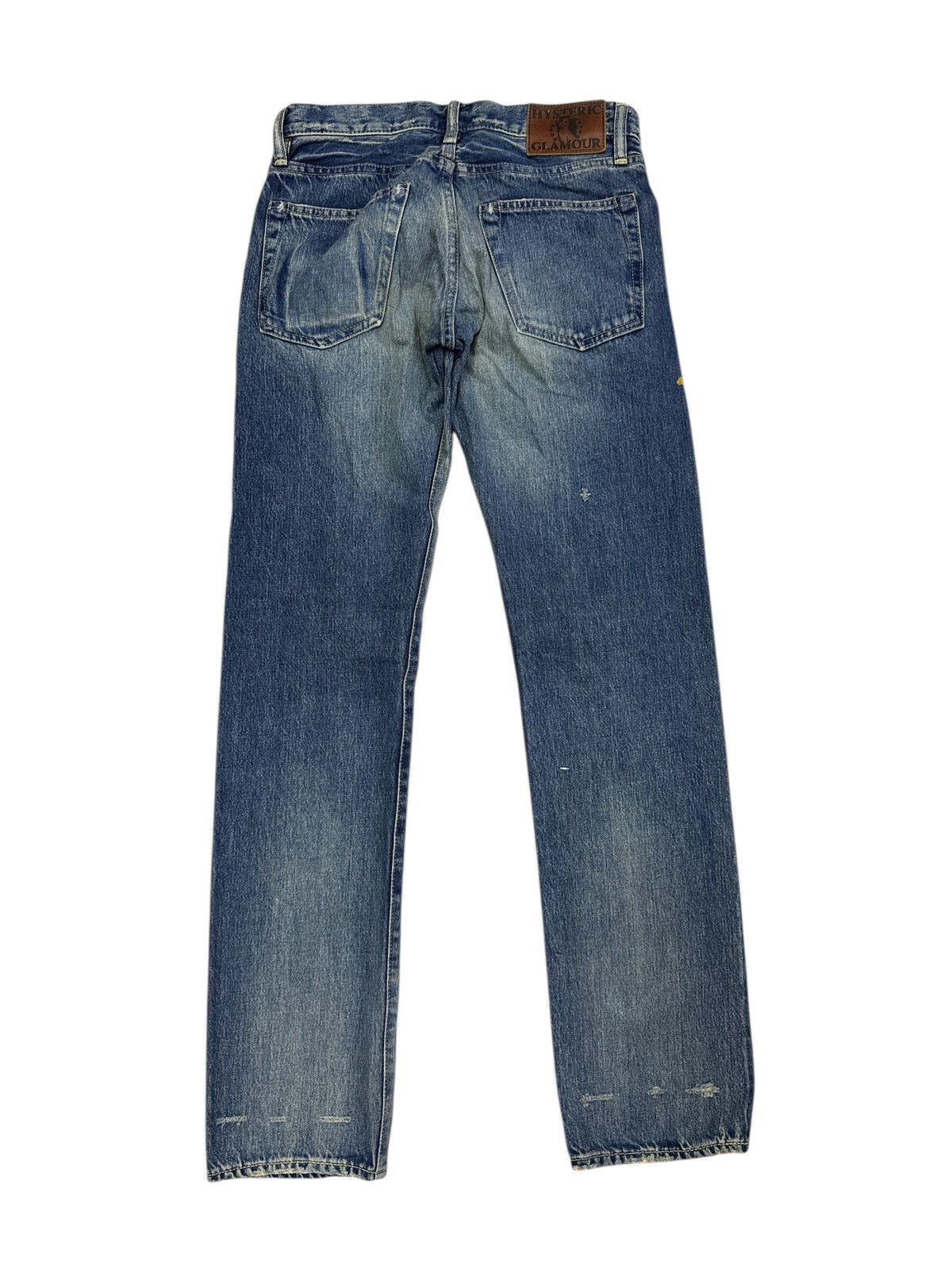 Hysteric Glamour HYSTERIC GLAMOUR SELVEDGE PRINTED JEANS SIZE 28 Size US 28 / EU 44 - 2 Thumbnail