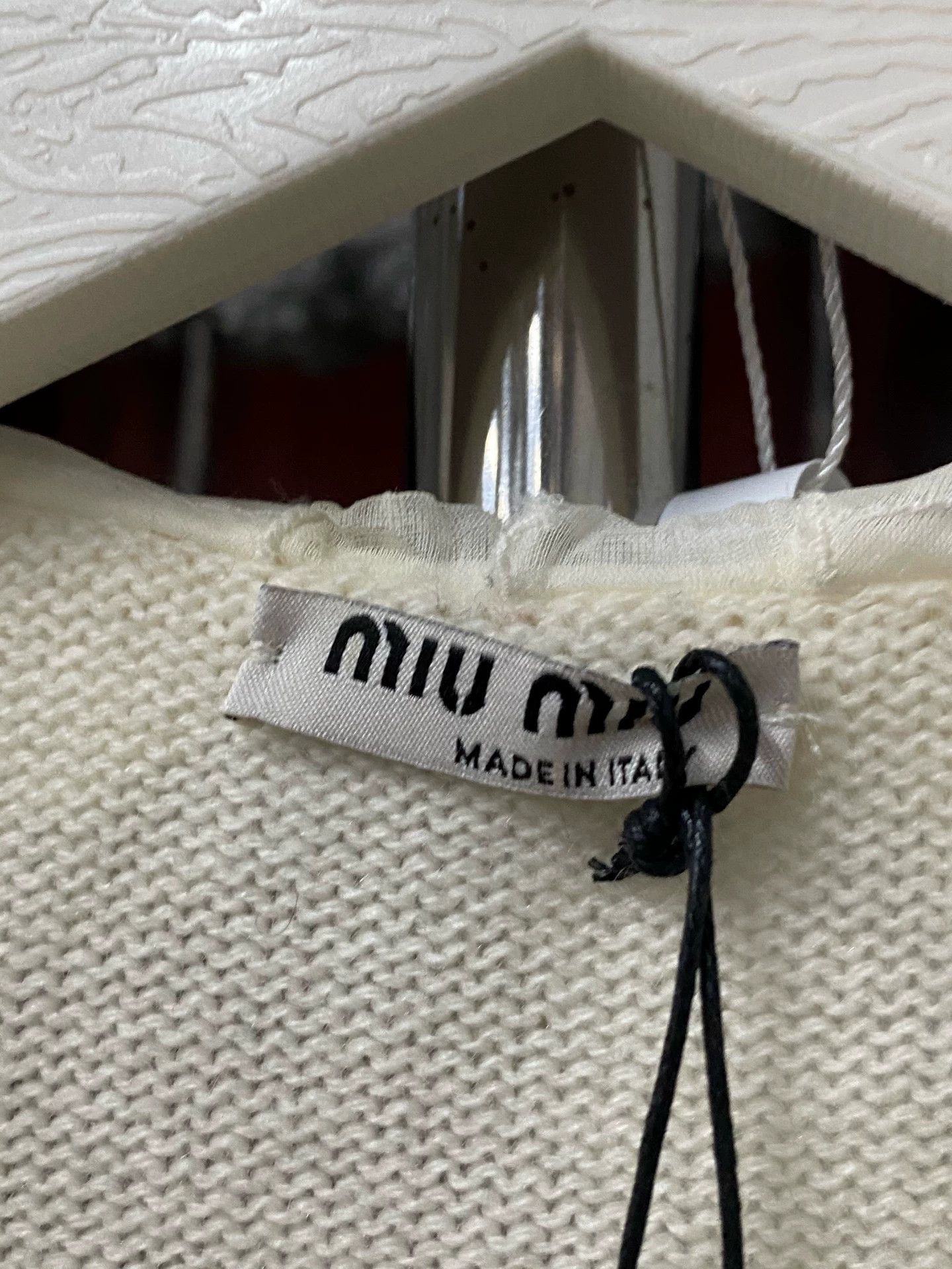 Miu Miu MIU MIU Wool Cardigan Women's Size 42 Size M / US 6-8 / IT 42-44 - 5 Thumbnail