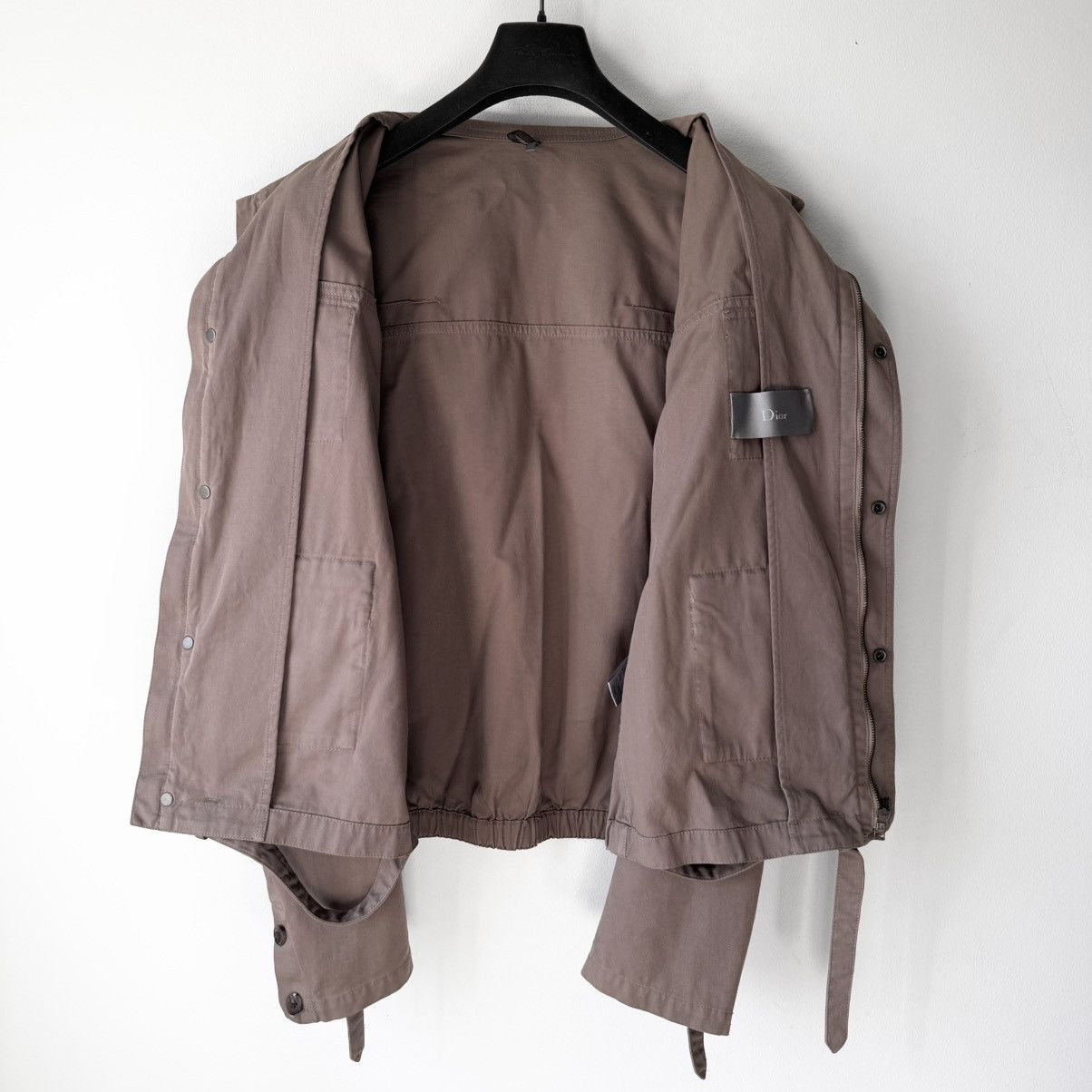 Dior Dior Homme SS2006 Khaki Cotton M65 Military Safari Jacket Size US L / EU 52-54 / 3 - 10 Thumbnail