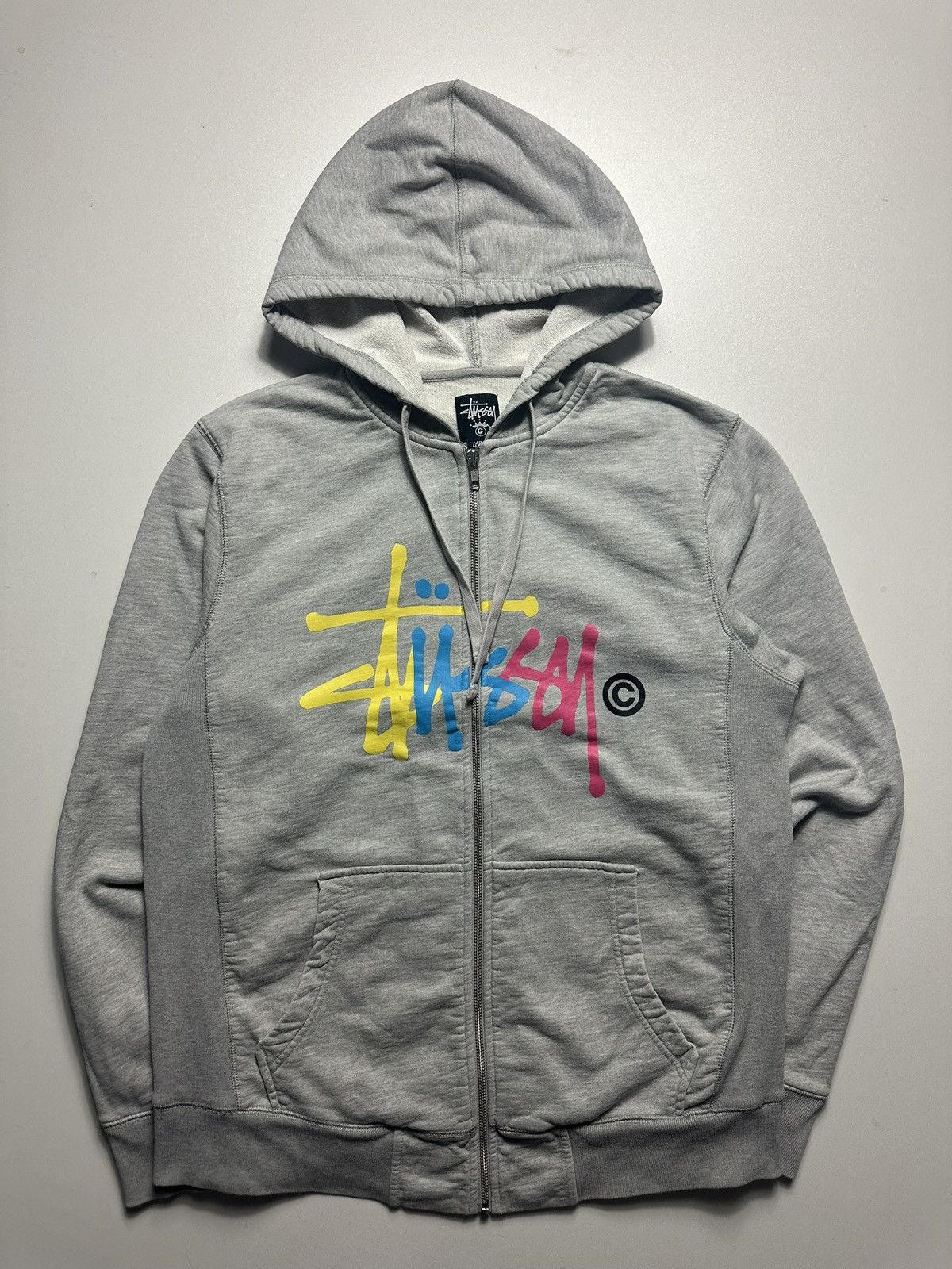 Streetwear × Stussy STUSSY VENUS ZIP HOODIE | Grailed