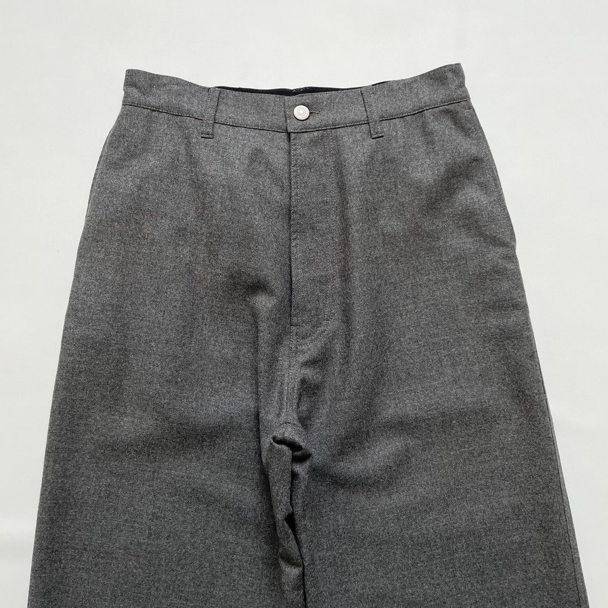 Maison Margiela S/S 23 Wide Leg Wool Utility Trousers Size US 30 / EU 46 - 3 Thumbnail
