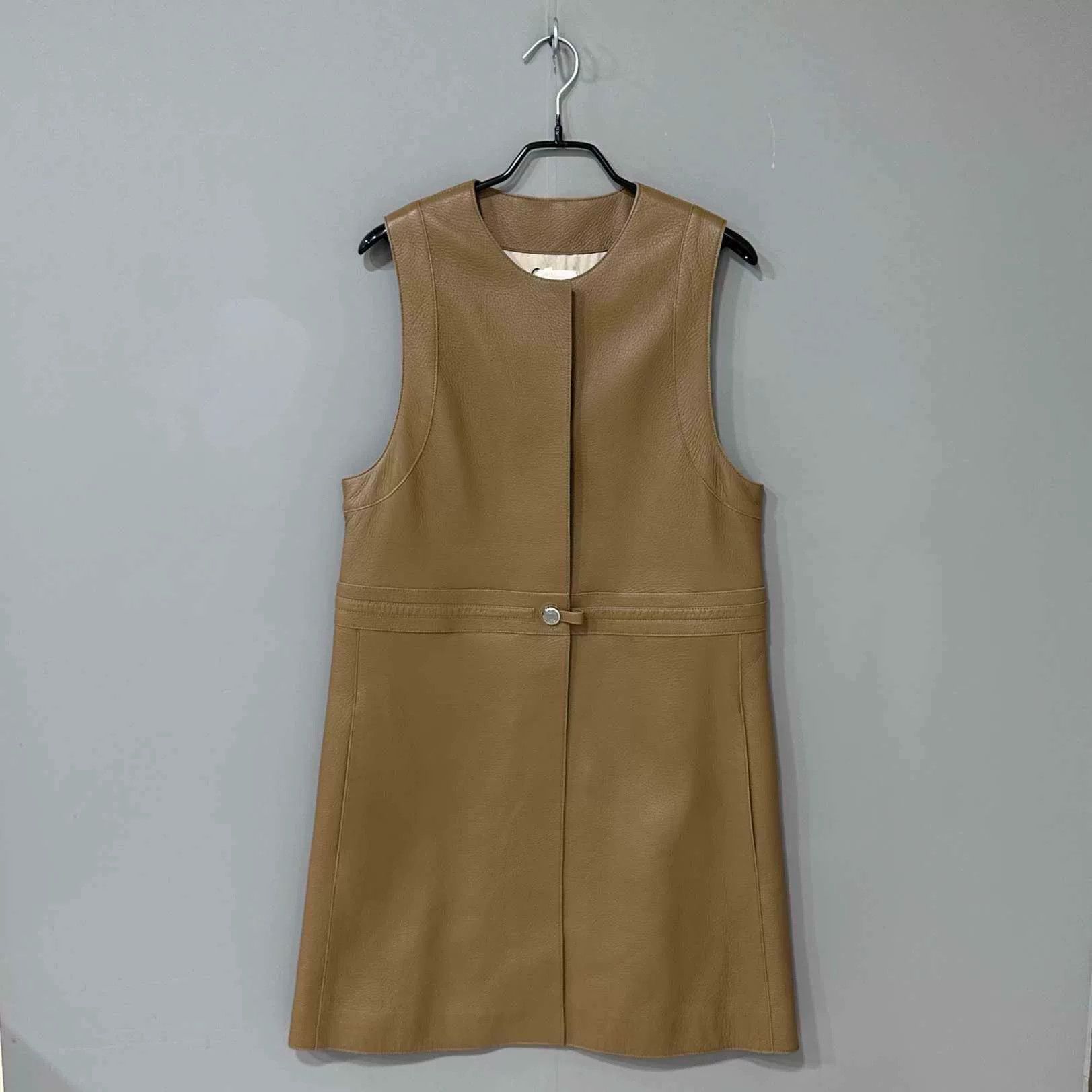 Hermes Hermes Deer Leather Long Vest Size US S / EU 44-46 / 1 - 1 Thumbnail