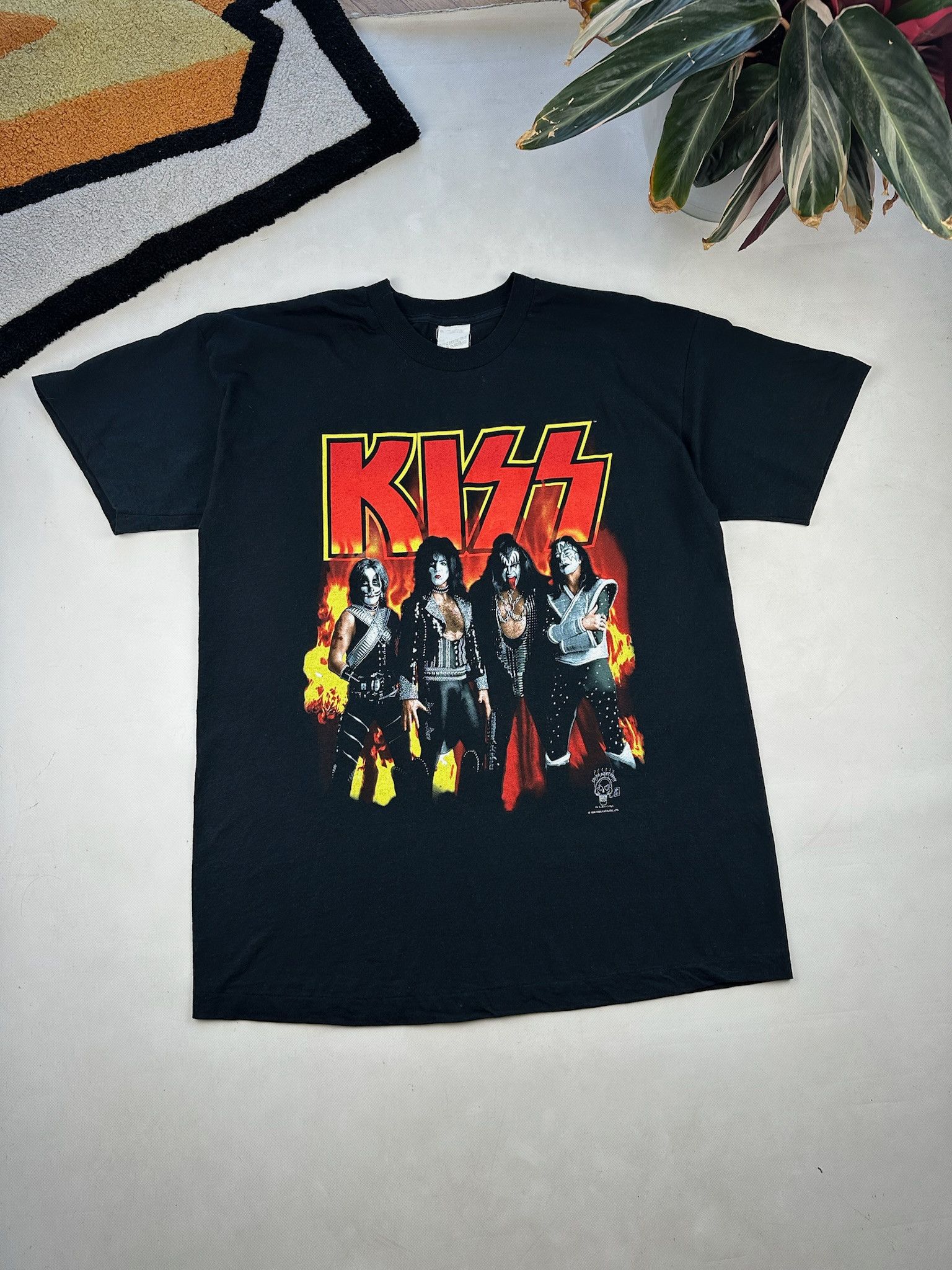 Vintage Kiss T-Shirt Alive Worldwide 96/97