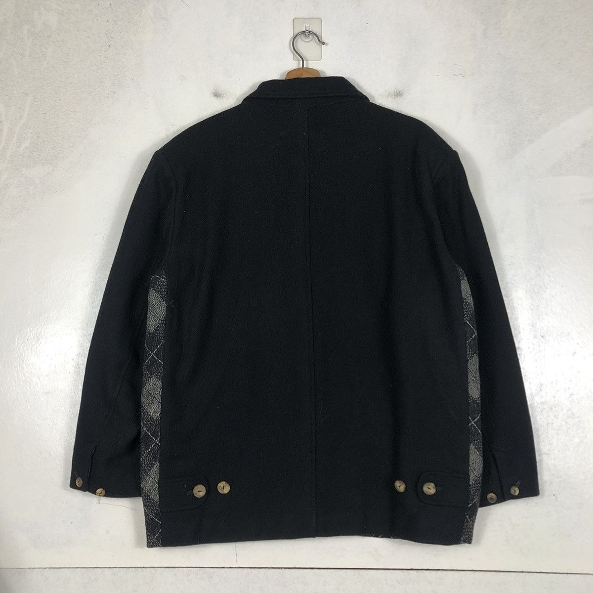 Japanese Brand 📌VINTAGE WORK WOOL JACKET LINEA FRESCA ISSEY MIYAKE Size US M / EU 48-50 / 2 - 10 Thumbnail