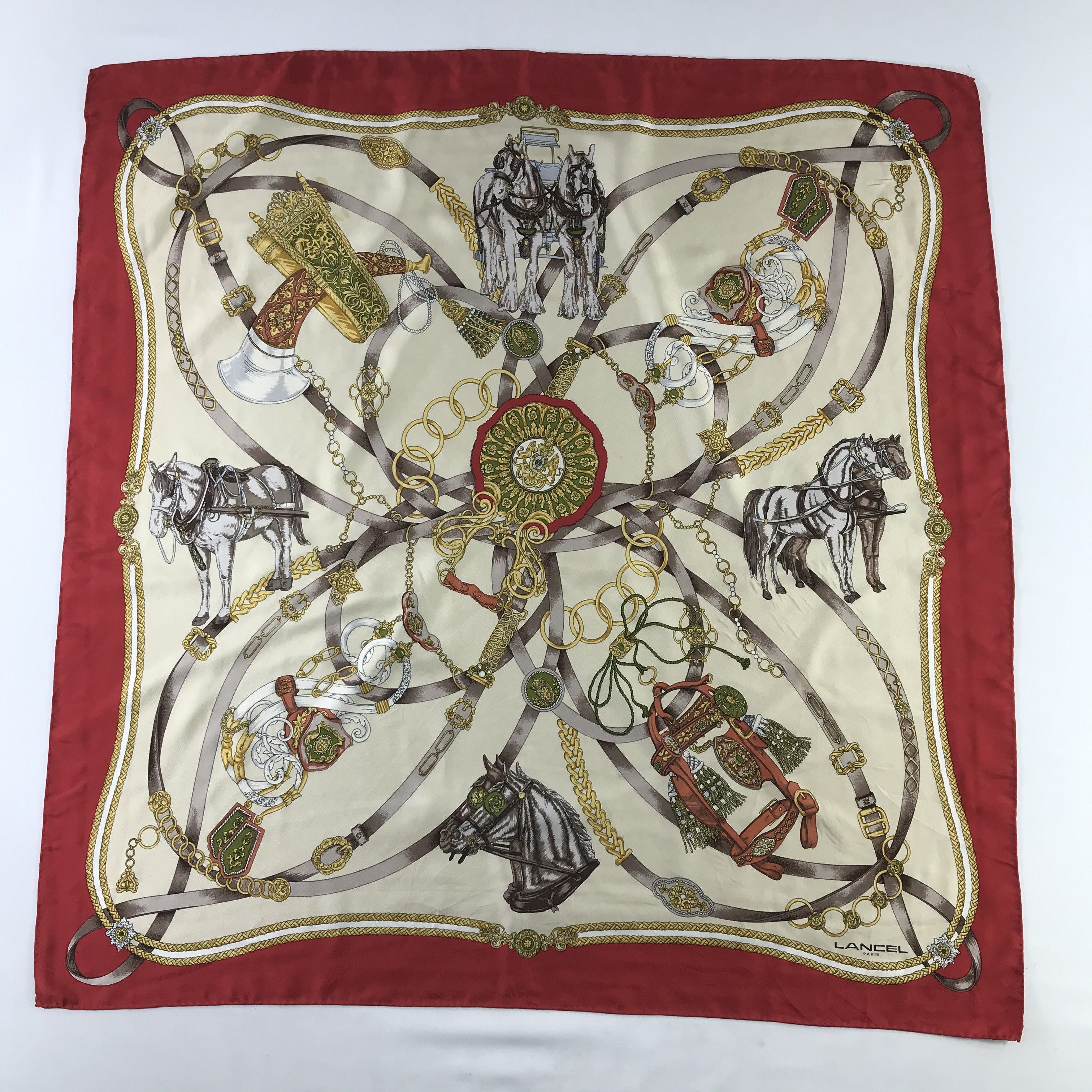 Lancel vintage Lancel silk scarf Size ONE SIZE - 2 Thumbnail