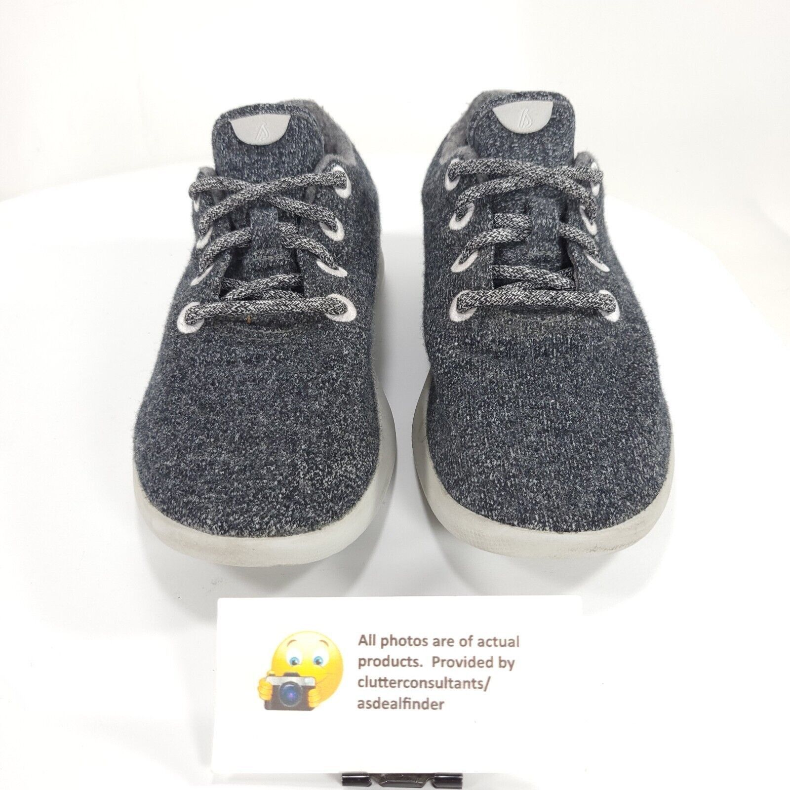 Allbirds Allbirds Wool Runner Running Shoe Womens Size 8 Gray White Size US 8 / IT 38 - 2 Thumbnail