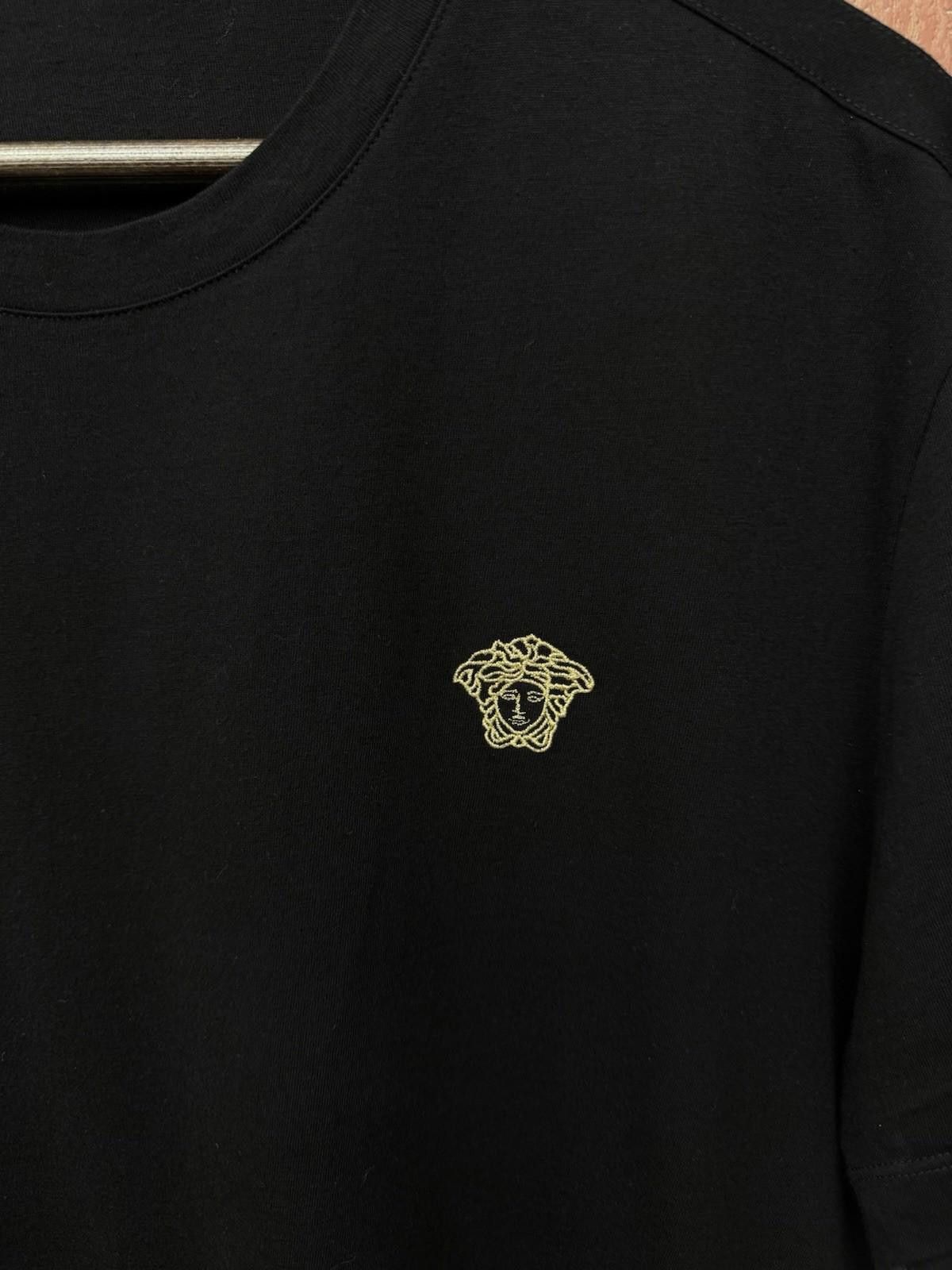 Versace Versace Black T-Shirt Men’s Size Small | Gold Logo Tee | Size US S / EU 44-46 / 1 - 3 Thumbnail