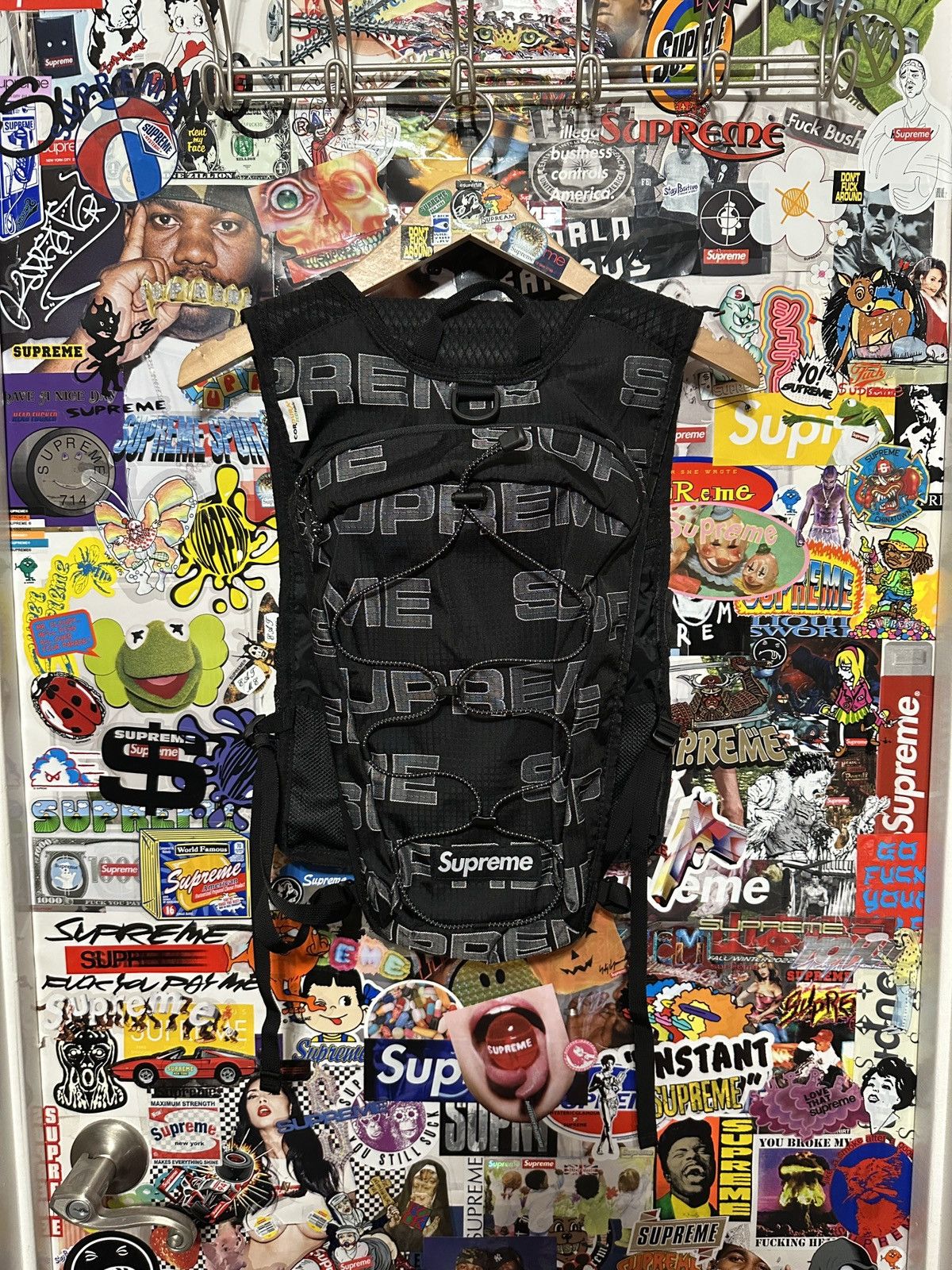 Streetwear × Supreme × Vintage FW21 Supreme Pack Vest Black 