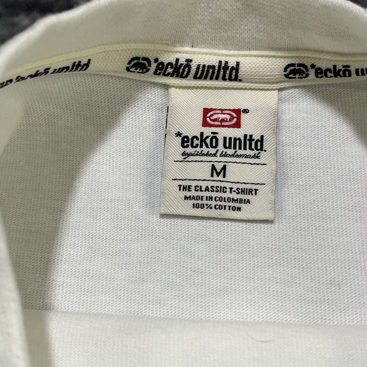 Ecko Unltd. VINTAGE Y2K ECKO UNLTD RHINO GRUNGE SKATER WHITE T SHIRT Size US M / EU 48-50 / 2 - 8 Thumbnail