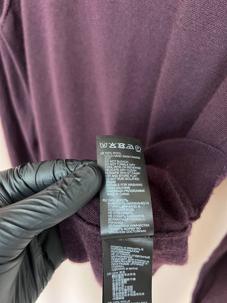 Reiss Reiss Blackhall Wool Half Zip Sweater Mock Mens Size M/L Size US L / EU 52-54 / 3 - 12 Thumbnail