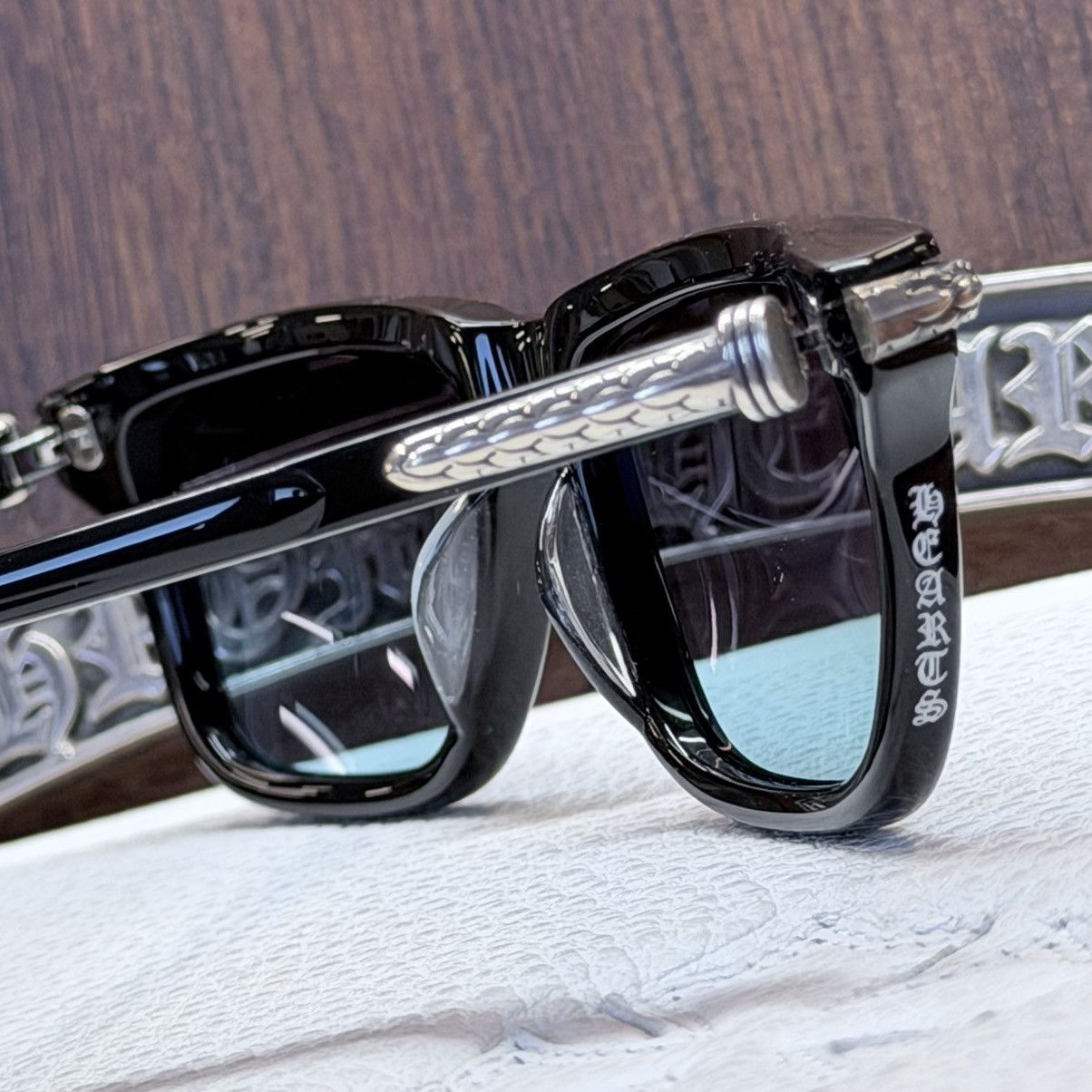 Chrome Hearts Chrome Hearts Little Dinger 1/1 Sunglasses Size ONE SIZE - 13 Thumbnail