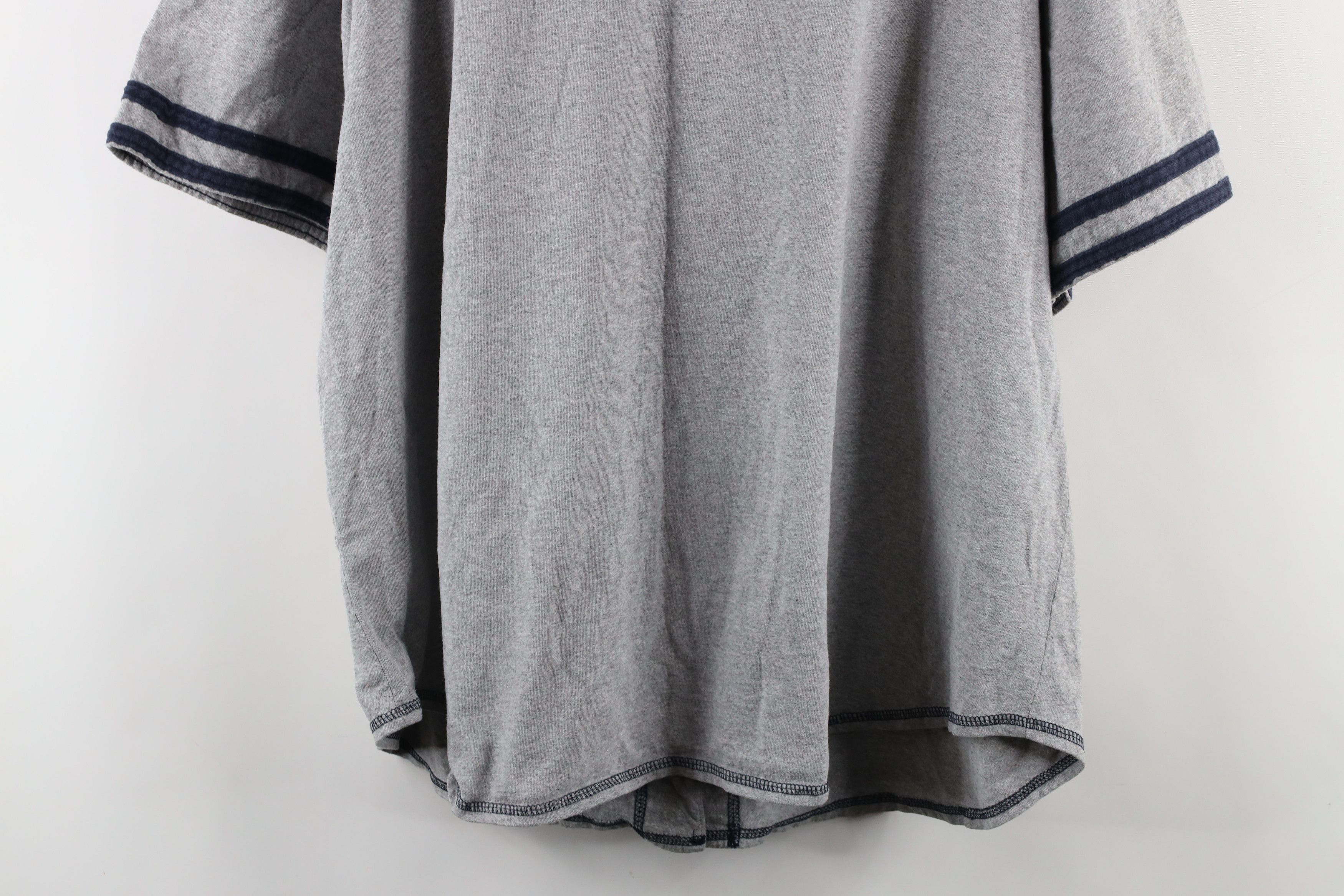 Vintage Vintage 90s Bum Equipment Spell Out Baseball Jersey Gray Size XL / US 12-14 / IT 48-50 - 11 Thumbnail