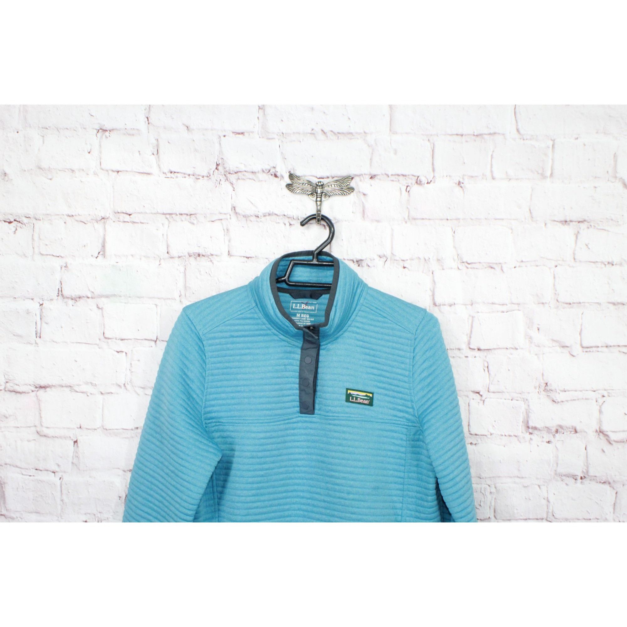 L.L. Bean LL Bean Women's Airlight Knit Pullover Sweater Size M Size M / US 6-8 / IT 42-44 - 2 Thumbnail