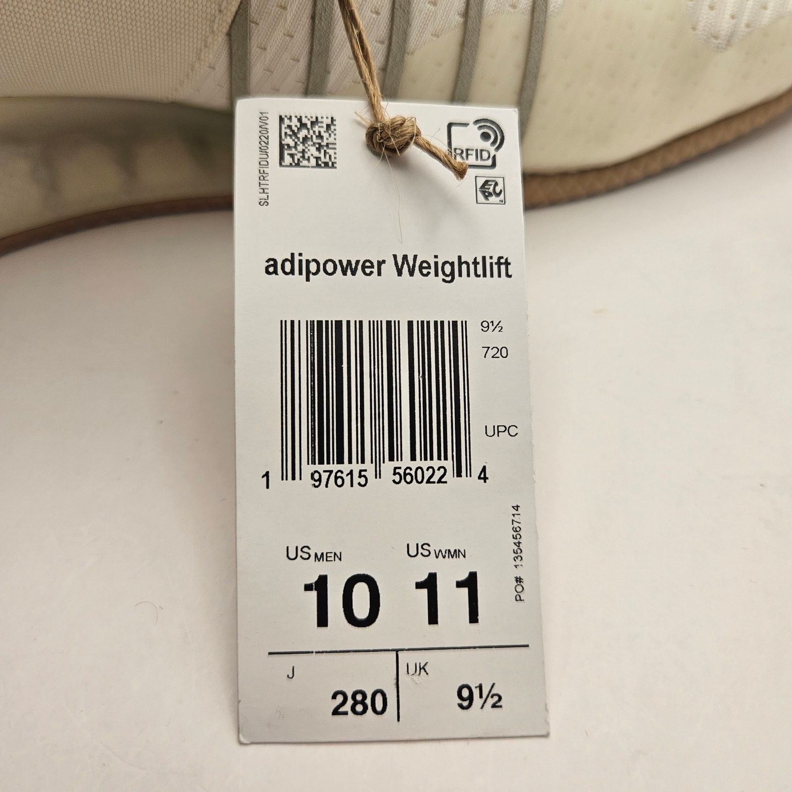 Adidas ADIDAS MEN'S 10 ADIPOWER III WEIGHTLIFTING SHOES Size US 10 / EU 43 - 6 Thumbnail