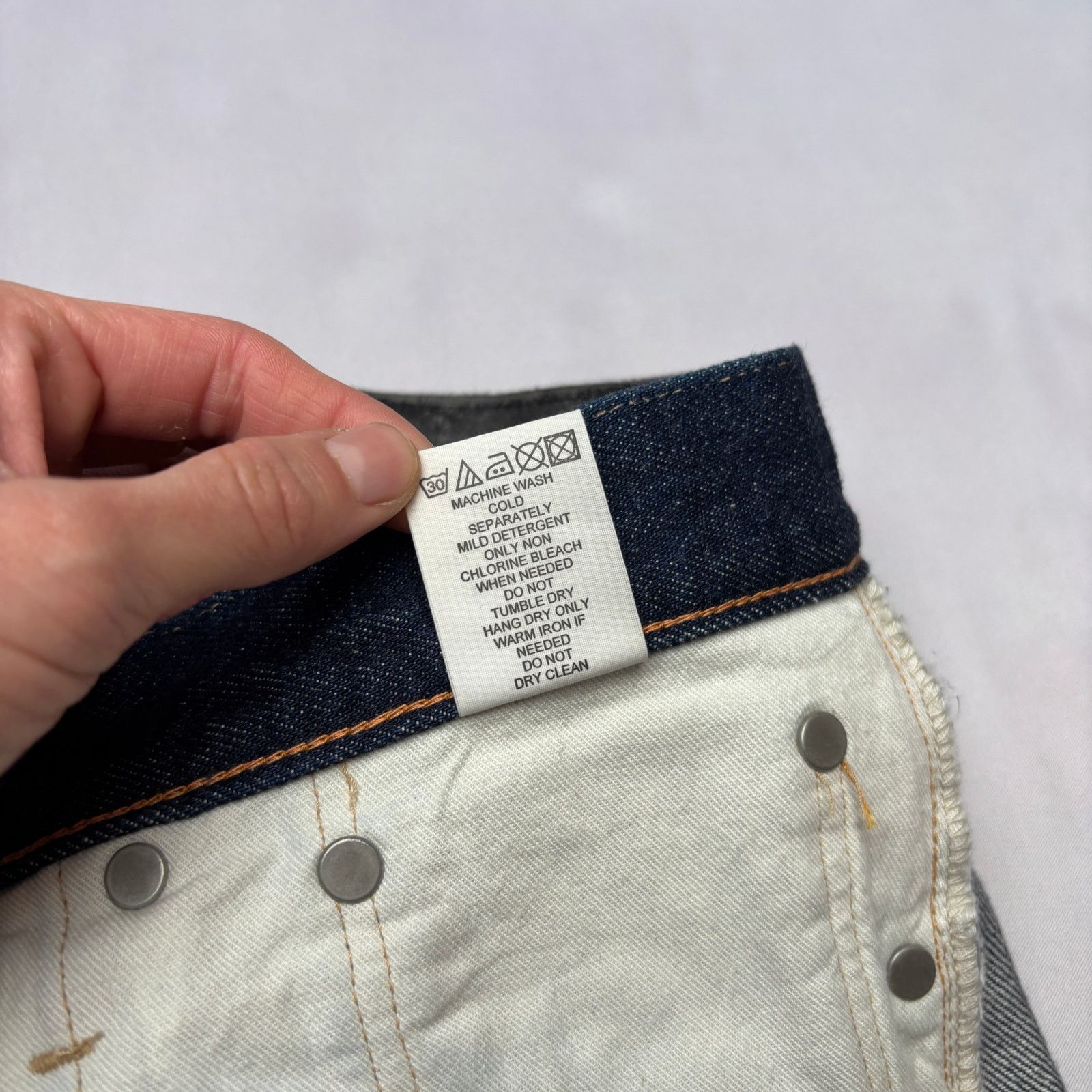 Fabric Brand & Co. Fabric Brand & Co Selvedge Denim Slim Fit Jeans Men's 30x33 Size US 30 / EU 46 - 8 Thumbnail