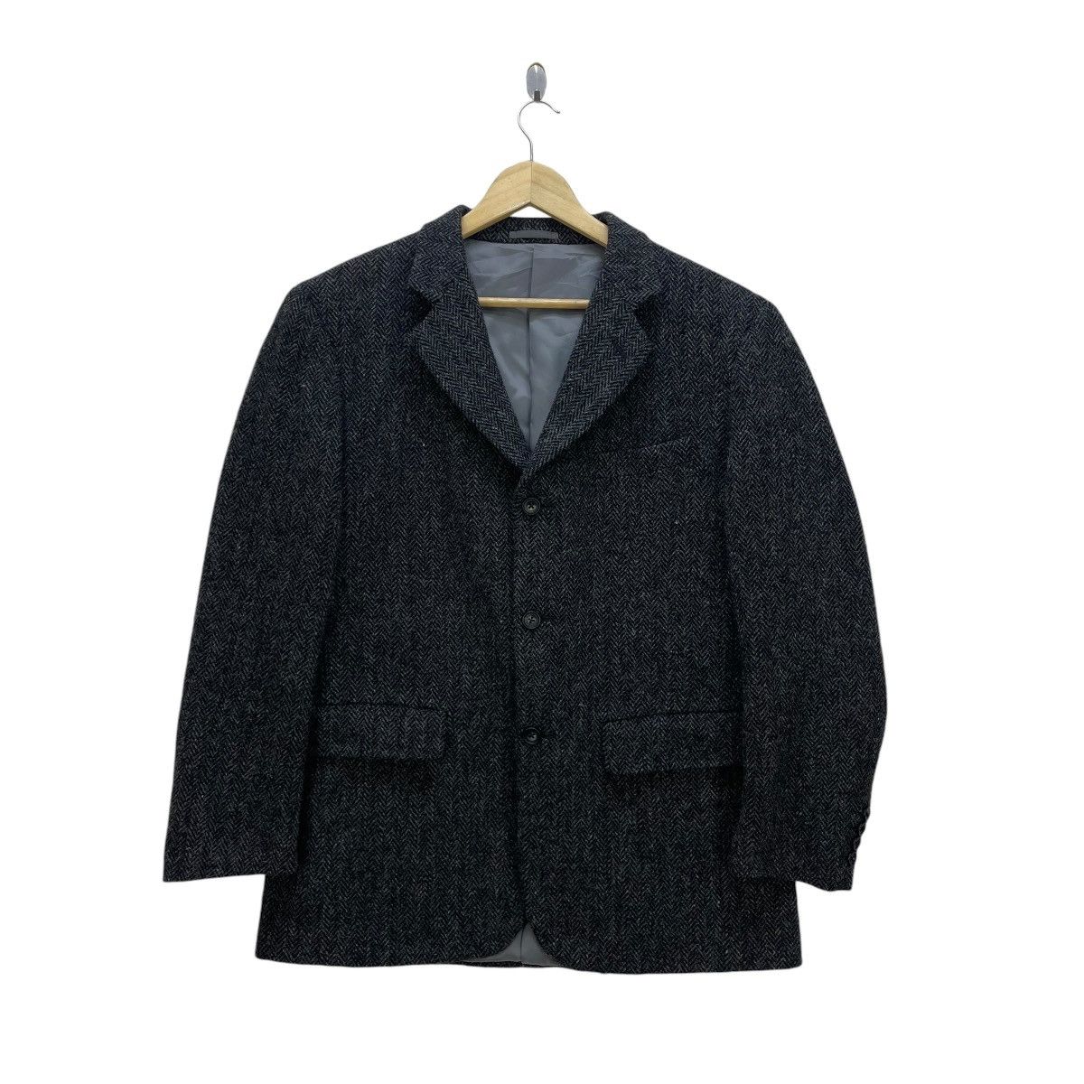 Designer × Harris Tweed × Japanese Brand 💥Vintage Harris Tweed X Yamagataya Jacket Size US M / EU 48-50 / 2 - 1 Thumbnail