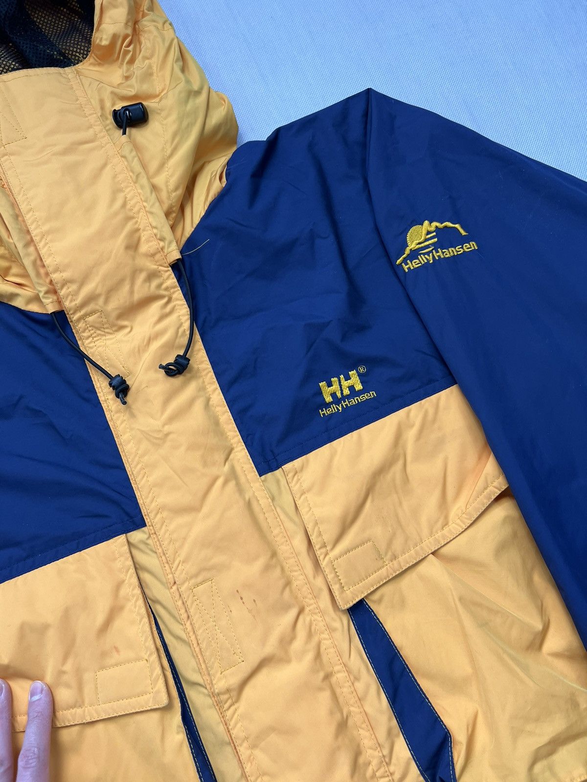 Helly Hansen × Vintage Baggy Jacket Helly Hansen Vintage 90’s Waterproof Size US L / EU 52-54 / 3 - 2 Thumbnail