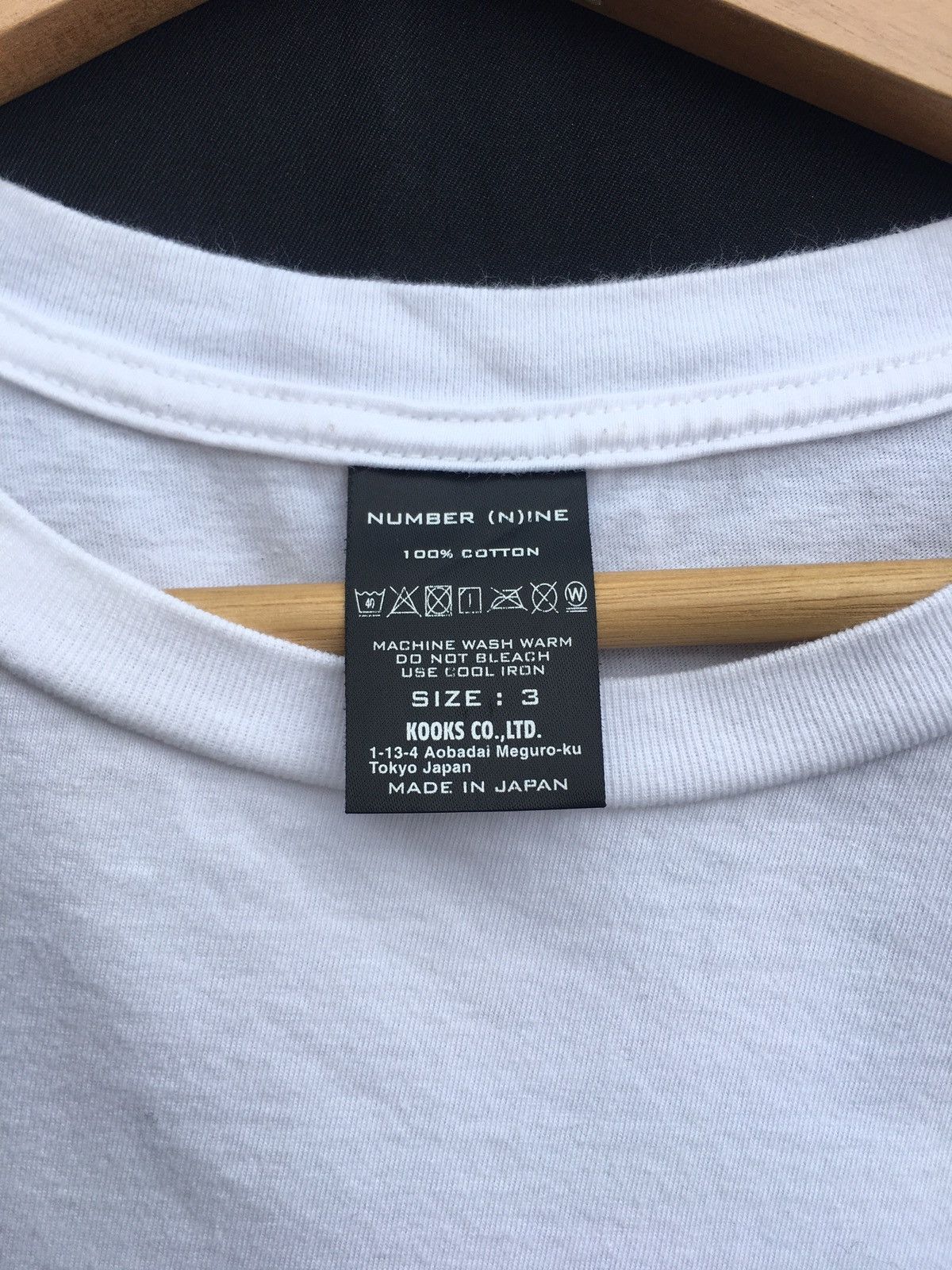 Number (N)ine Rare Number Nine is dead. Printed Tshirt Size US L / EU 52-54 / 3 - 8 Thumbnail