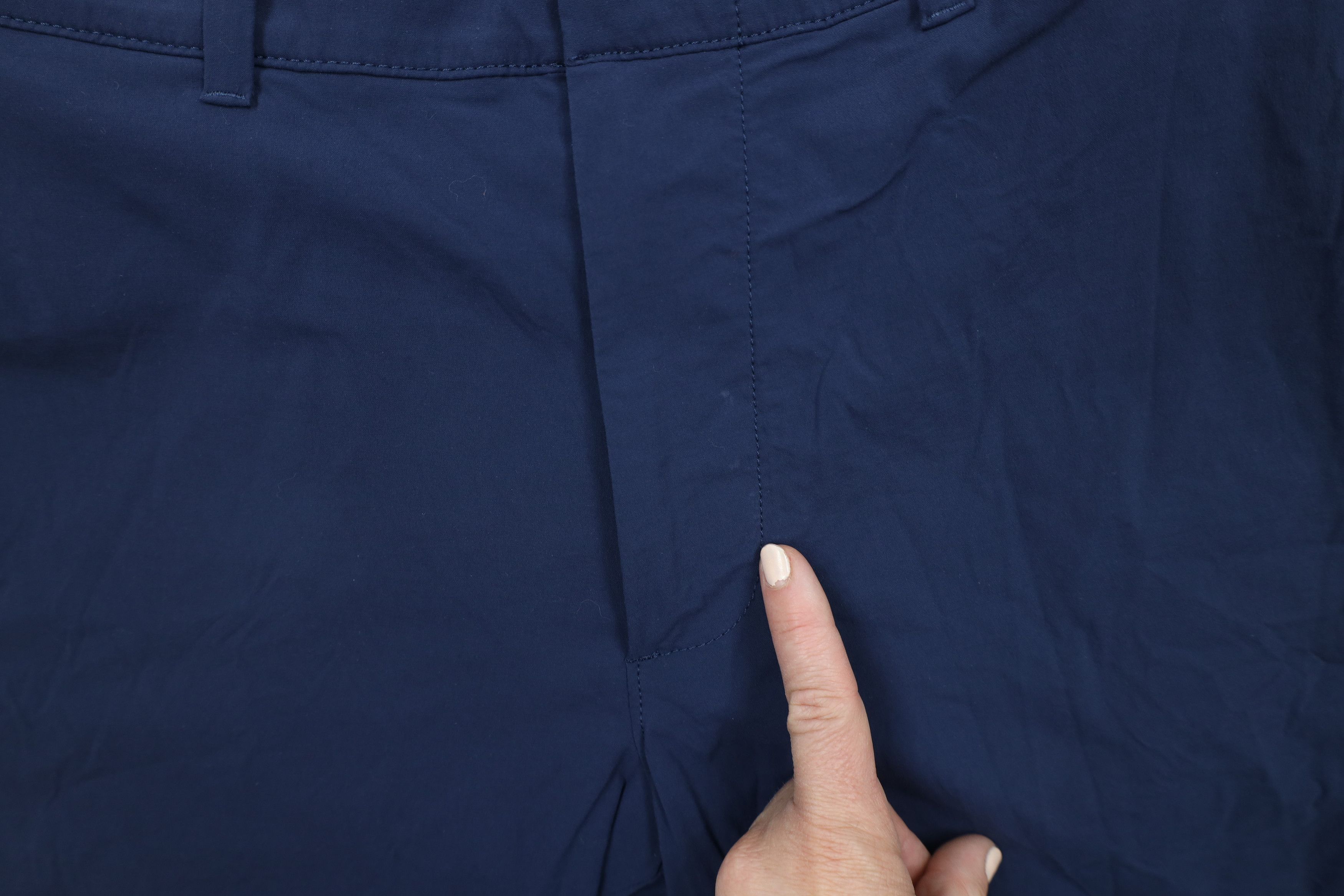 J.Crew × Vintage J Crew Tech Above Knee Golfing Golf Chino Shorts Navy Blue Size US 35 - 10 Thumbnail