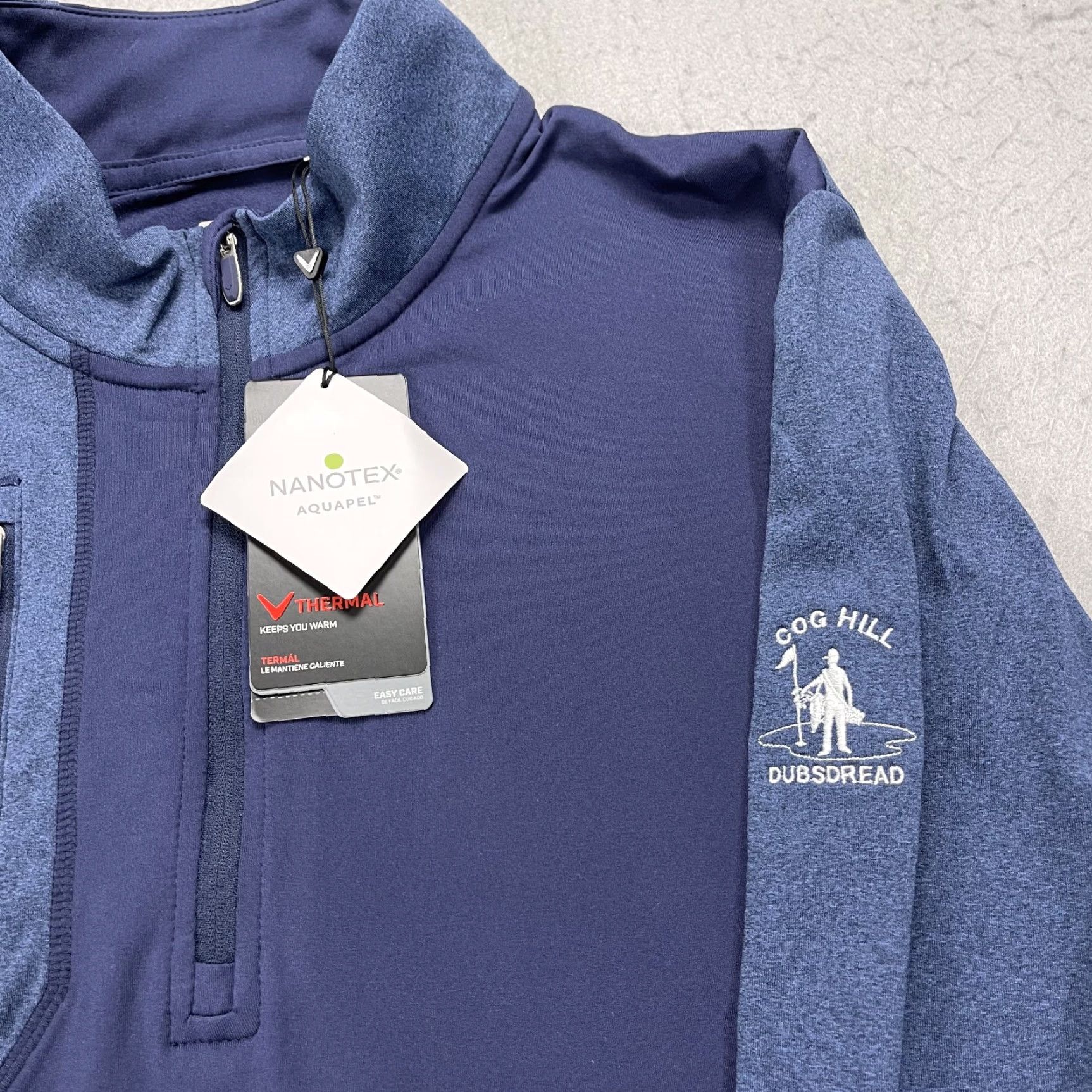 Callaway Callaway Golf Jacket Mens Large Blue 1/4 Zip Logo NWT SD Size US L / EU 52-54 / 3 - 3 Thumbnail