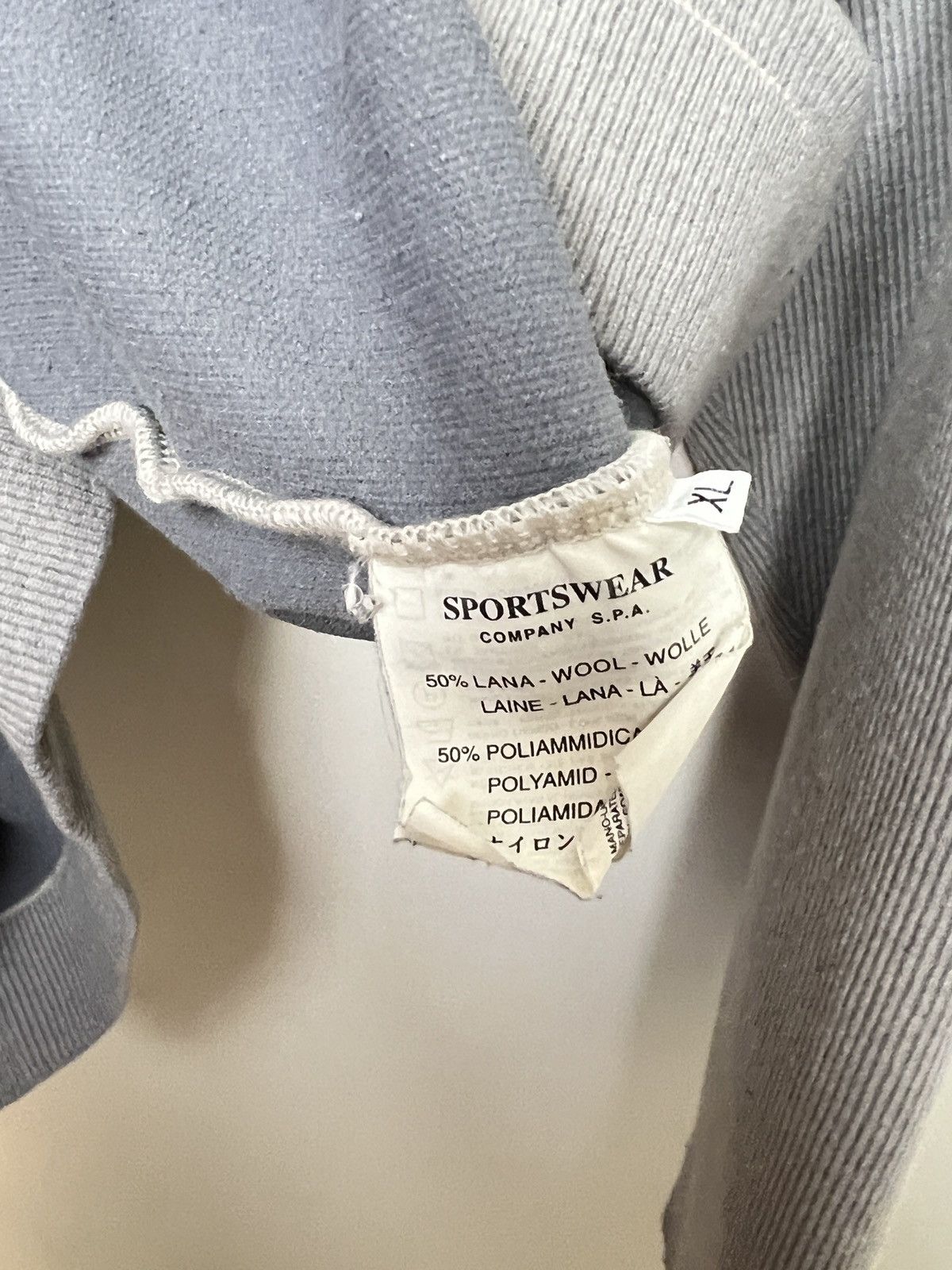 Stone Island stone island 1999 crewneck ribbed sweater archive Size US XL / EU 56 / 4 - 16 Thumbnail