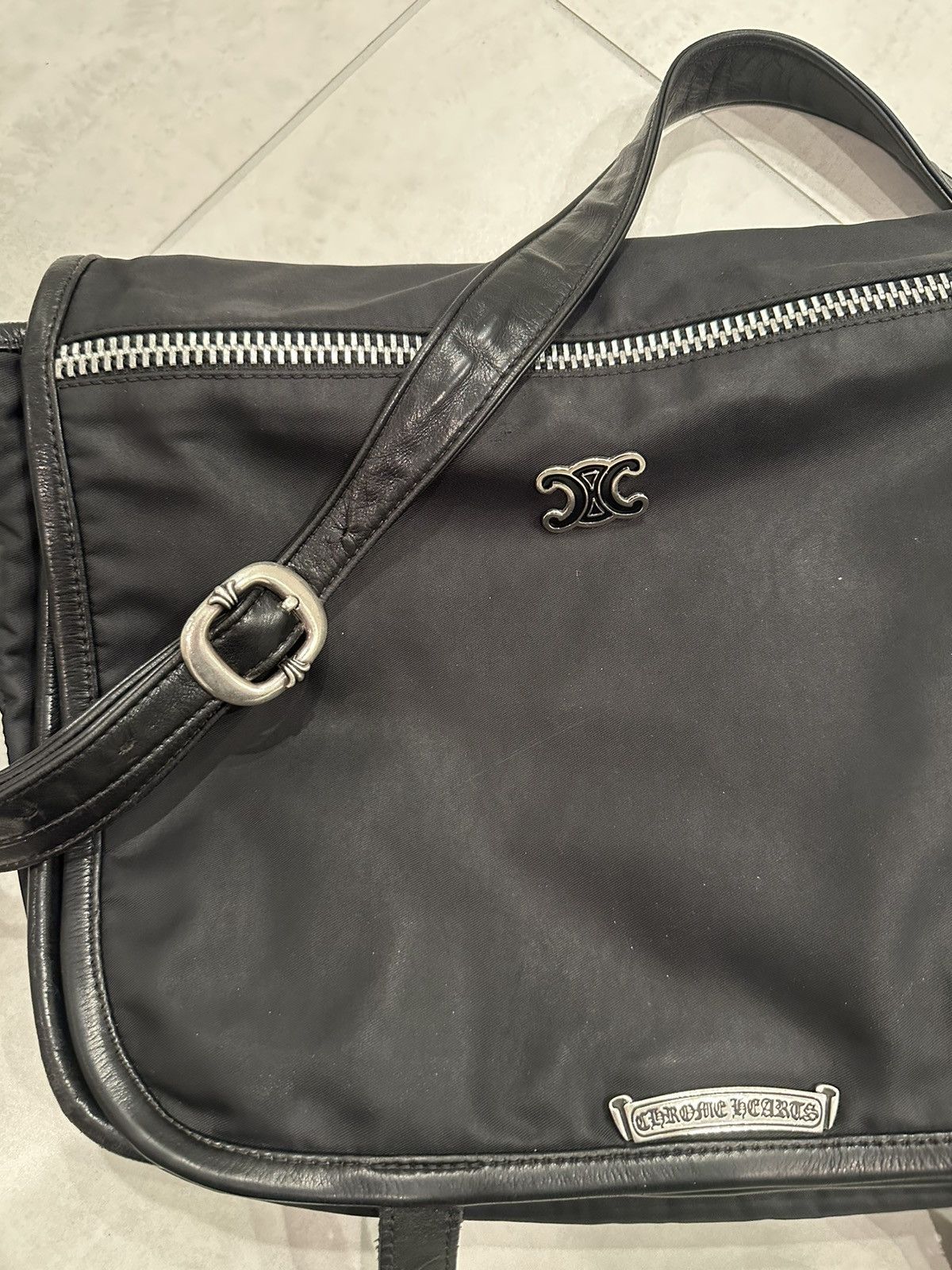 Chrome Hearts CHROME HEART NYLON MESSENGER BAG Size ONE SIZE - 4 Thumbnail
