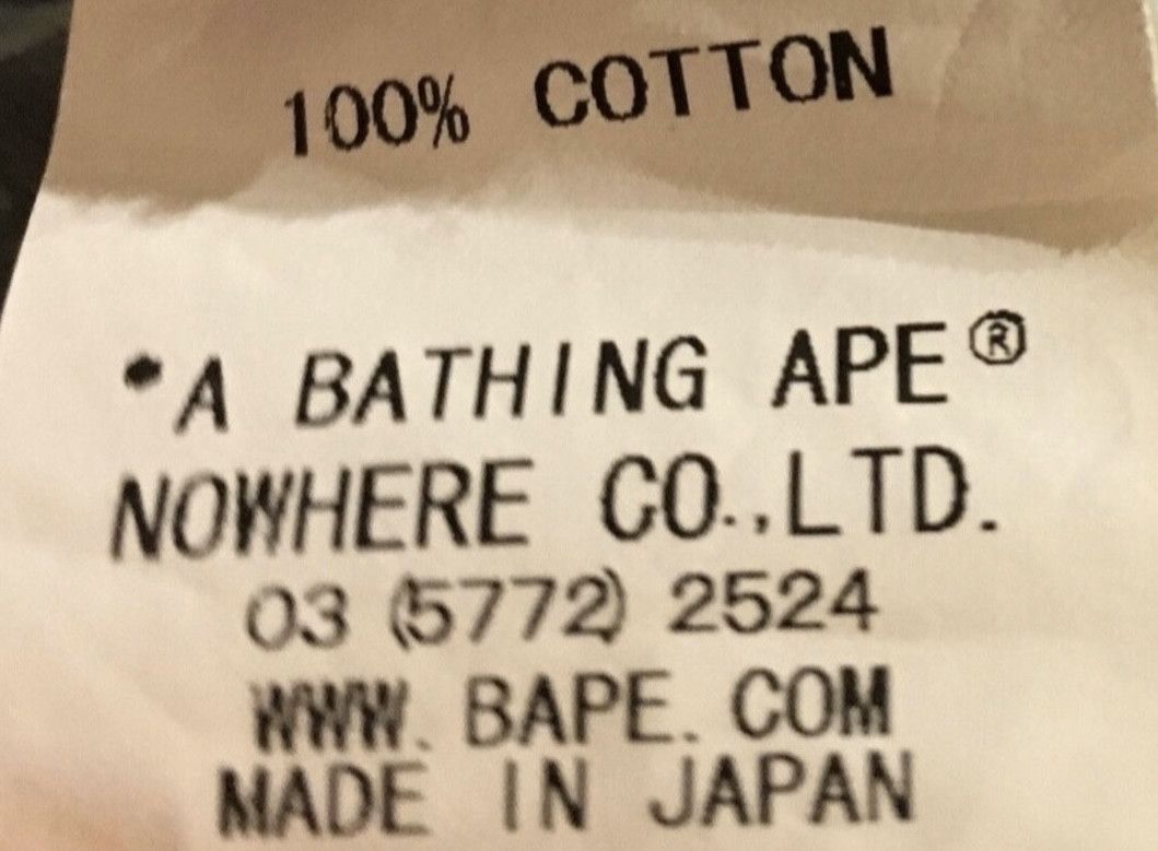 Bape Bape cut and sewn long sleeve button up shirt Size US S / EU 44-46 / 1 - 6 Thumbnail