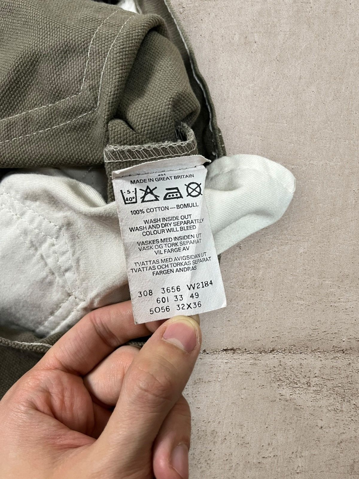 Levi's Vintage 80's 1984 Levis 601 32x36 Mens Pants @255 Size US 32 / EU 48 - 7 Thumbnail