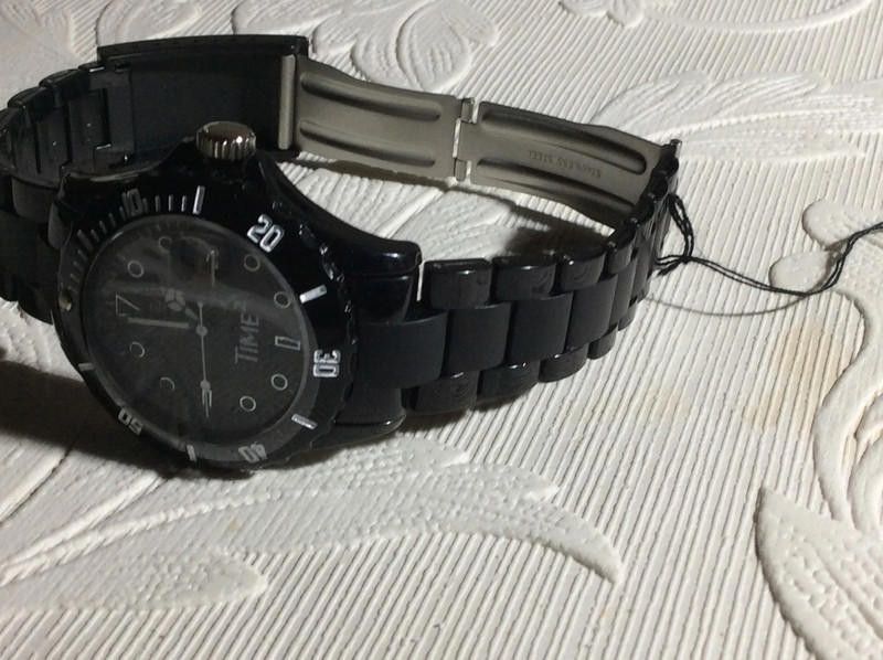 Designer LTd black dial plastic strap watch Size ONE SIZE - 8 Thumbnail