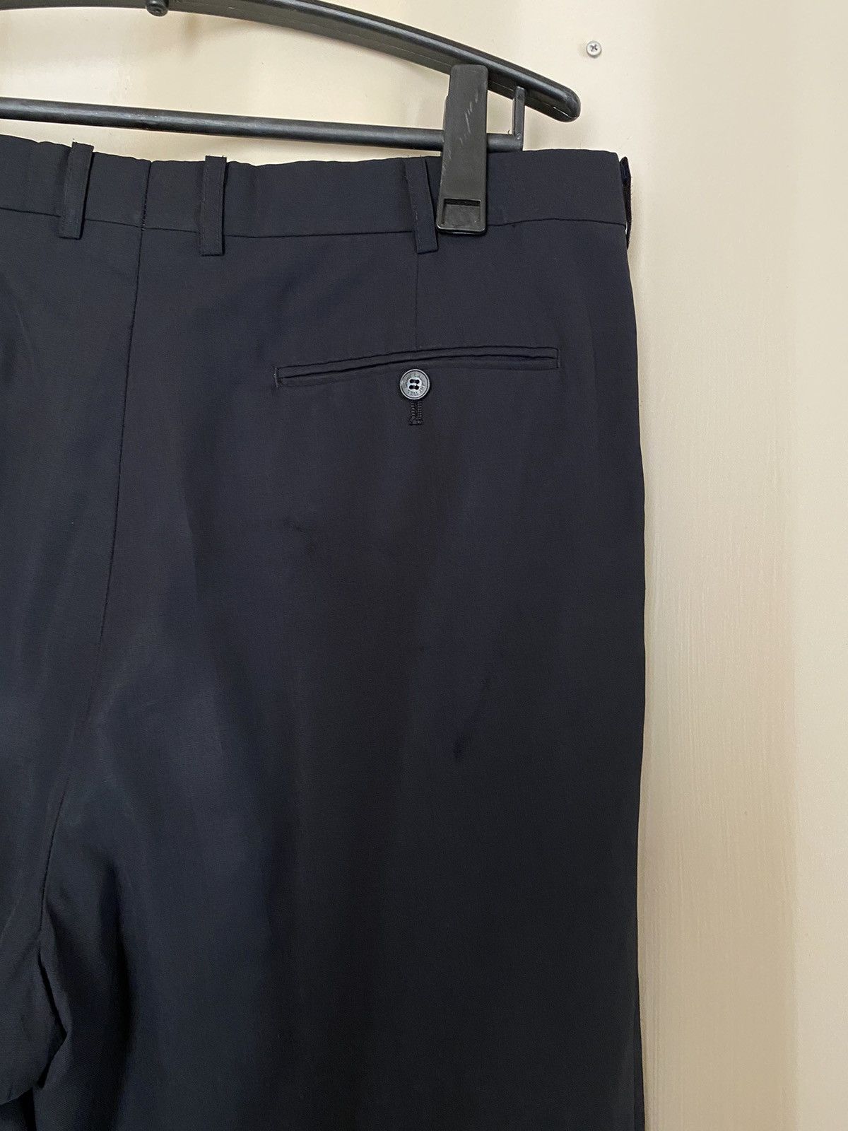 Yves Saint Laurent YVES SAINT LAURENT YSL Men Black Formal Trousers Pants Size US 37 - 9 Thumbnail