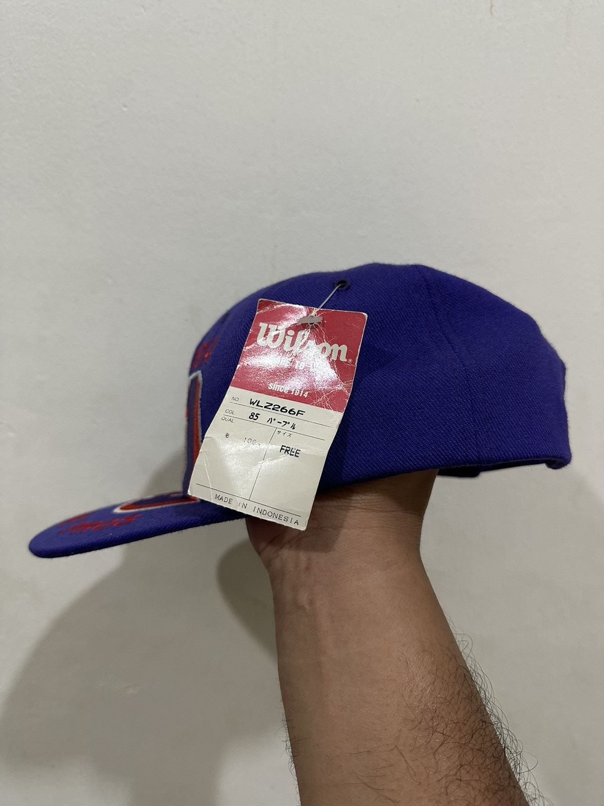 Vintage Rare 90’s Wilson Snapback NOS Size ONE SIZE - 3 Thumbnail