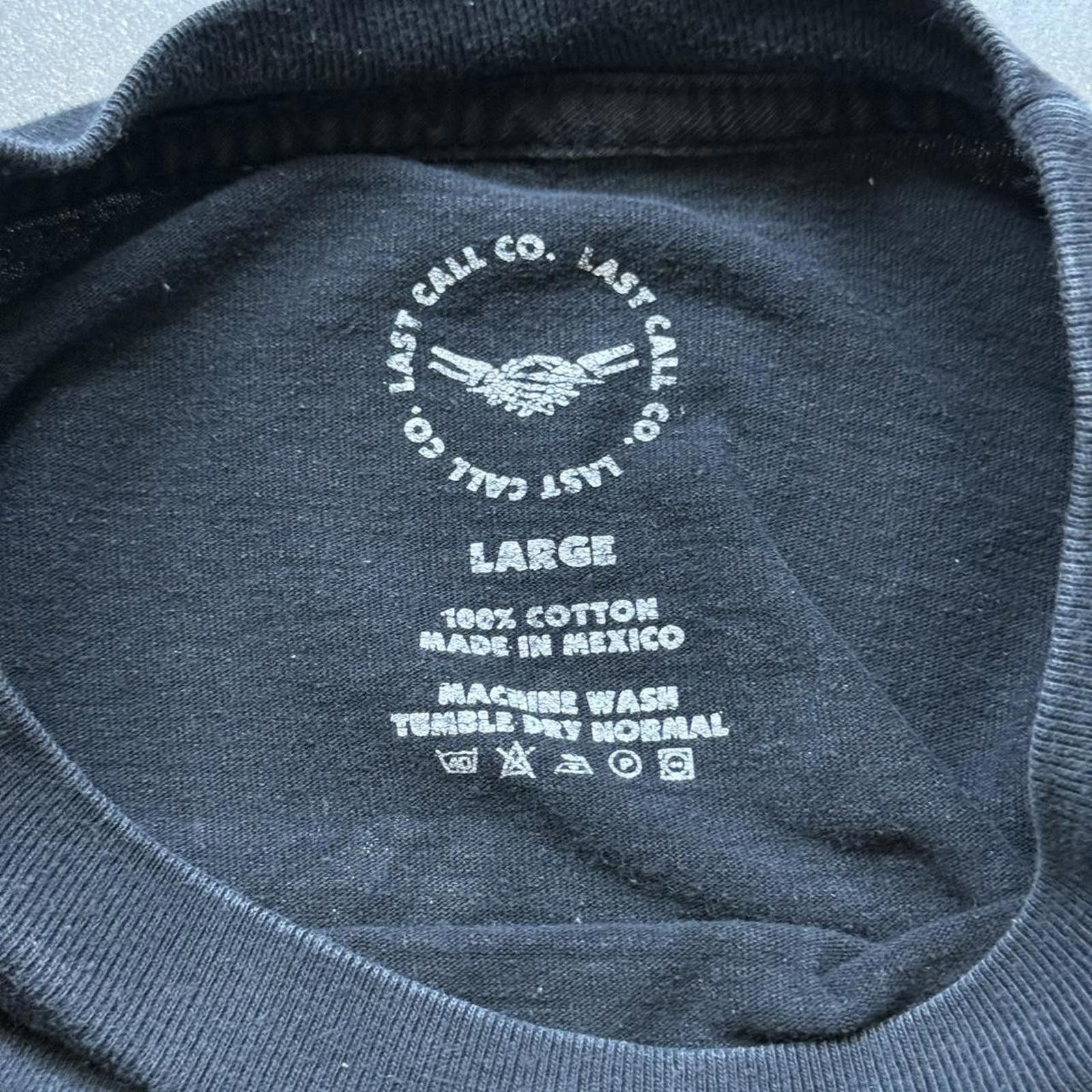 Other Last Call Co. Faded " Melting Smiley Skull" Graphic T-shirt Size US L / EU 52-54 / 3 - 5 Thumbnail