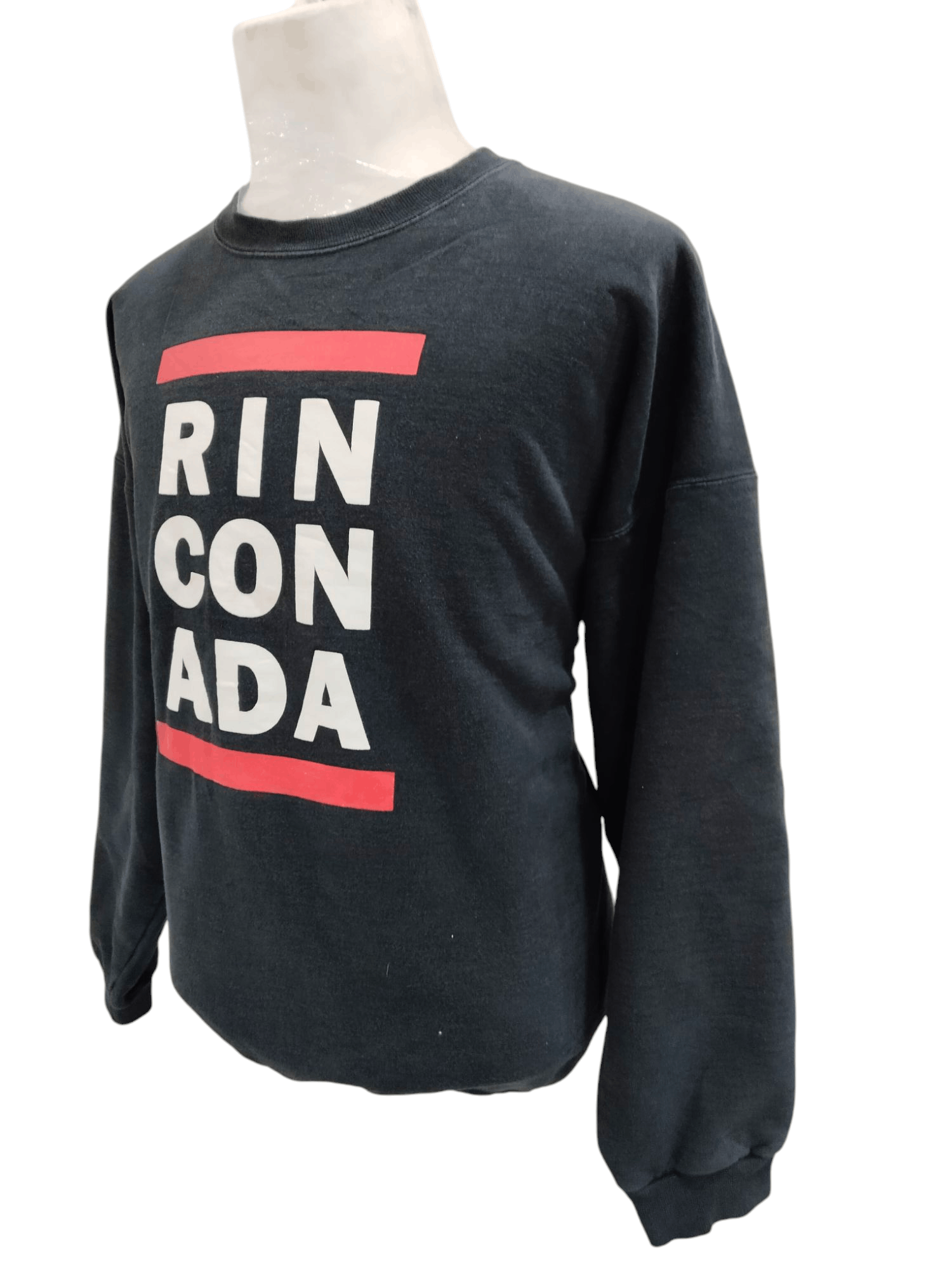 Hanes × Vintage Vintage 90s Riconada by Hanes Big Logo Sweatshirt Size US XL / EU 56 / 4 - 2 Thumbnail