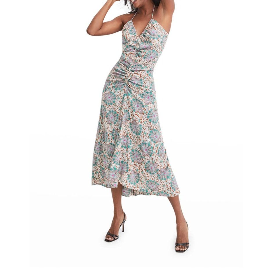 Veronica Beard Veronica Beard Aldana Dress, Color: Caramel Multi Size M / US 6-8 / IT 42-44 - 3 Thumbnail