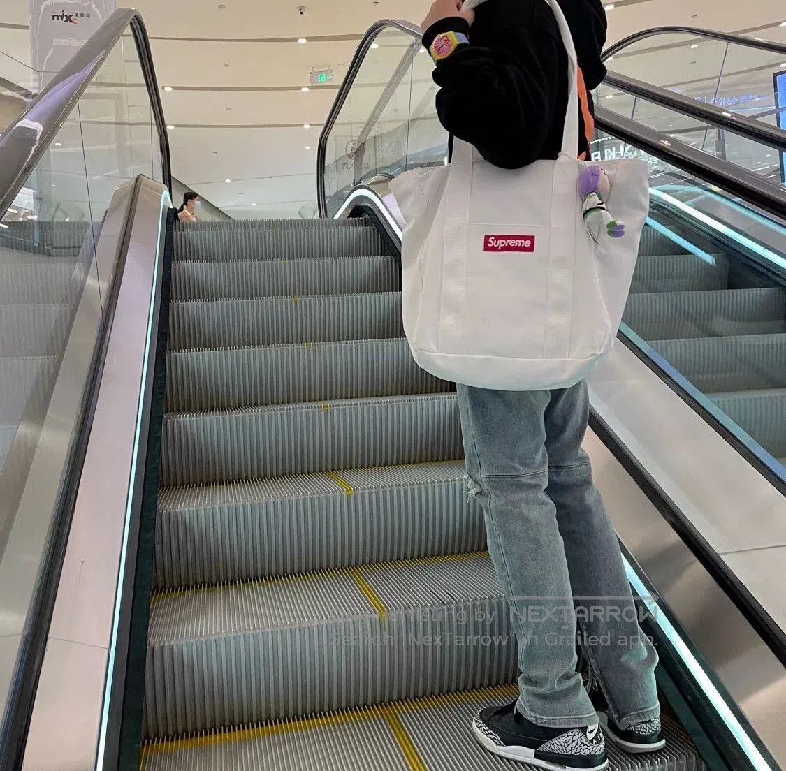Supreme Supreme FW20 Canvas Logo Tote Bag. Size ONE SIZE - 4 Thumbnail