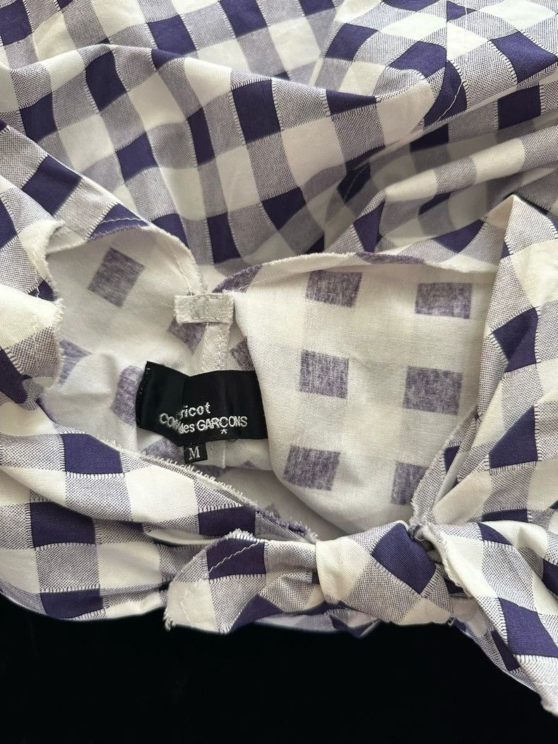 Comme des Garcons Comme Des Garcons Threaded little knot plaid top Size M / US 6-8 / IT 42-44 - 8 Thumbnail