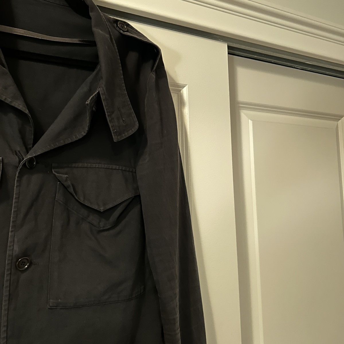 Zambesi Zambesi Military-Inspired Button-Up Shirt in Charcoal Size US S / EU 44-46 / 1 - 3 Thumbnail