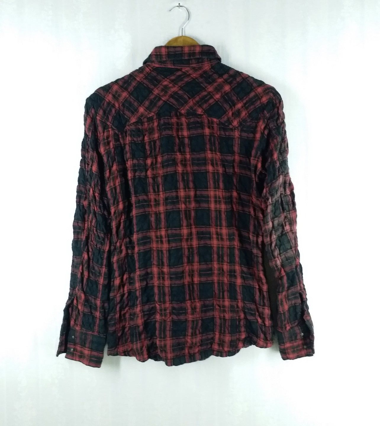 5351 POUR LES HOMMES × Seditionaries × Vintage VINTAGE’s ANARCHY SEDITIONARIES PUNK MUSLIN SHIRT 5351 Size US M / EU 48-50 / 2 - 3 Thumbnail