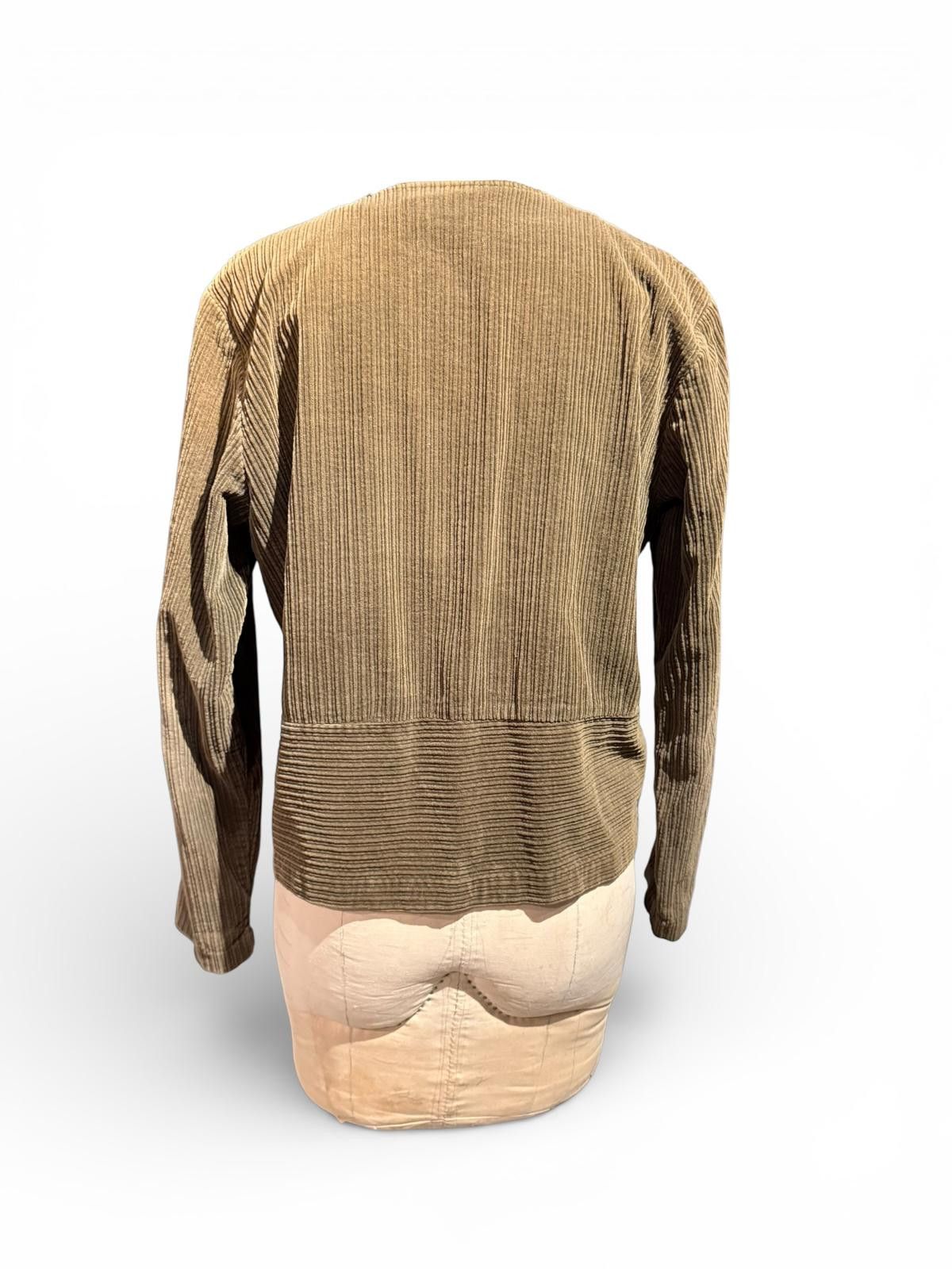 Unknown London PA Company Boston Vintage Brown Corduroy Zip-Up Jacket Size ONE SIZE - 3 Thumbnail