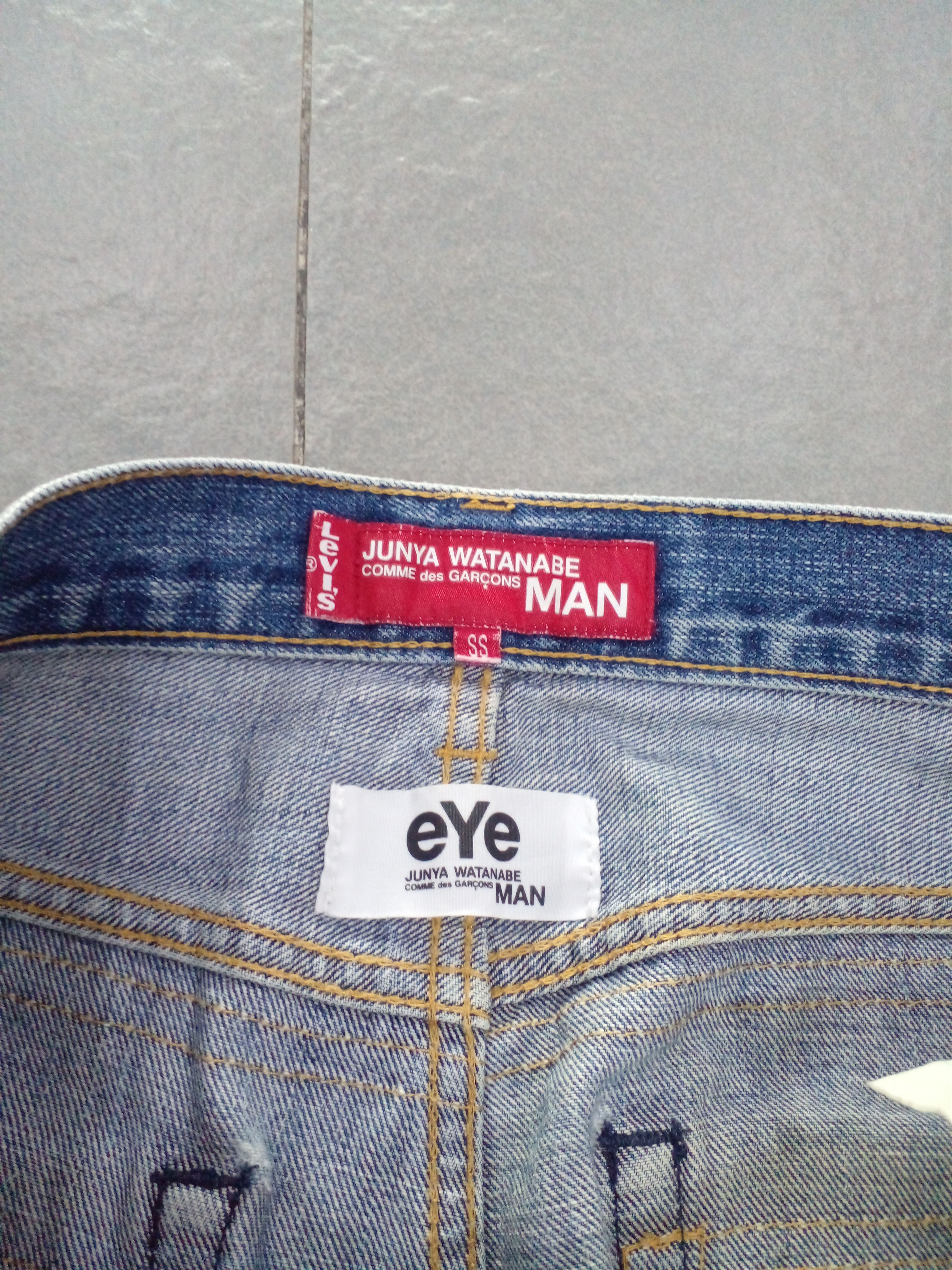 Comme des Garcons × Junya Watanabe × Levi's LEVIS x Junya Watanabe Comme des Garcons Double Knees Jeans Size US 34 / EU 50 - 3 Thumbnail